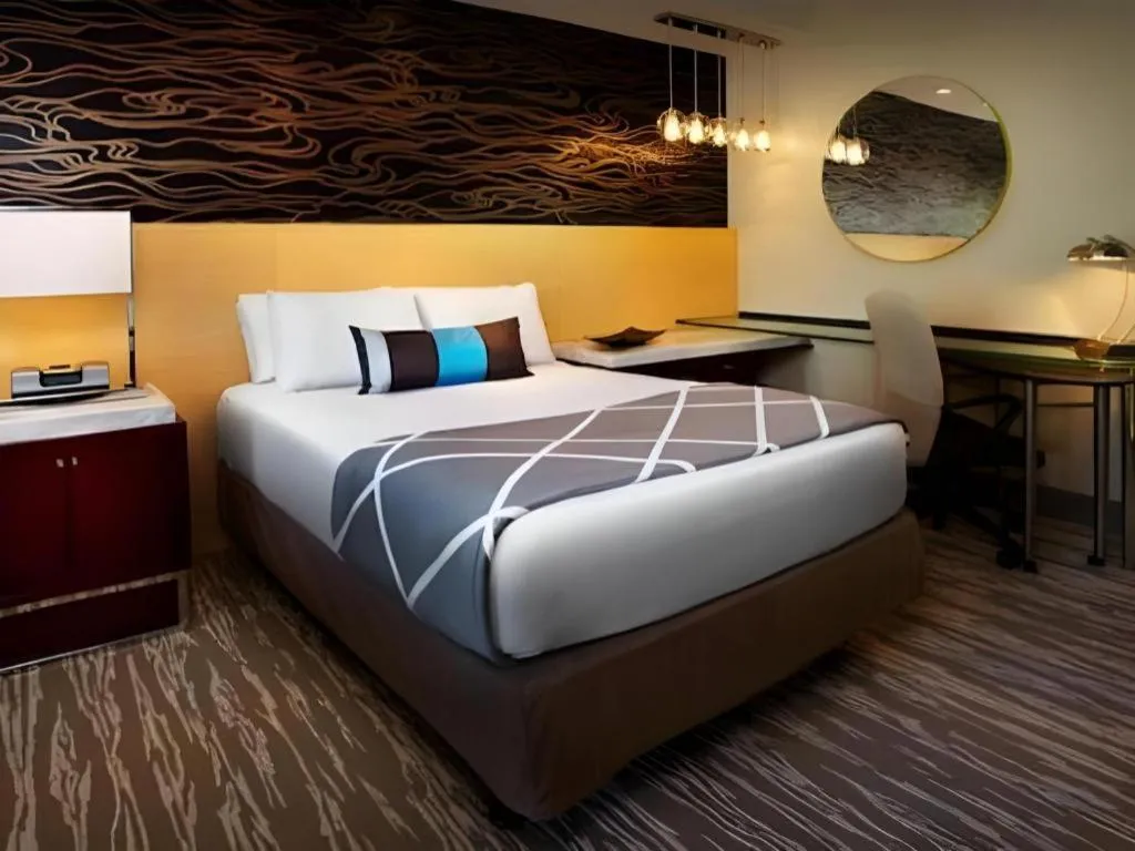 Bed in Disney's Contemporary Resort