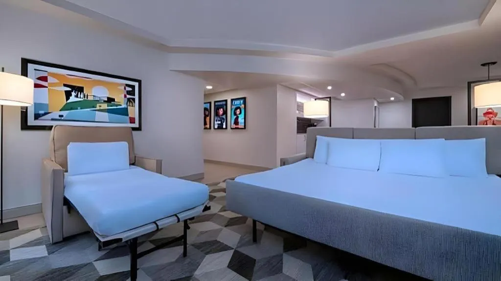 Bed in Disney's Contemporary Resort
