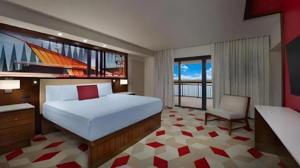 Bed in Disney's Contemporary Resort