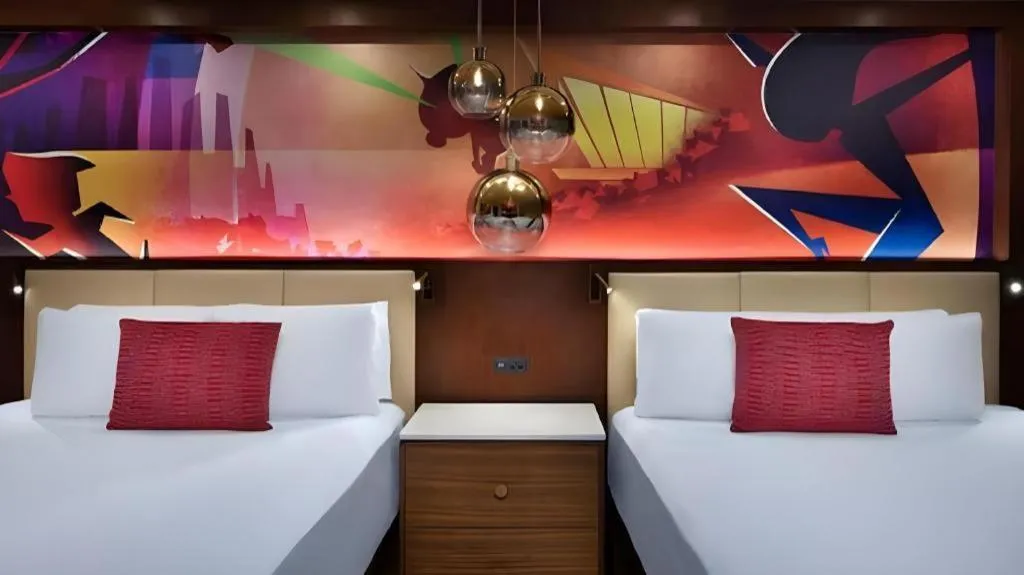 Bed in Disney's Contemporary Resort