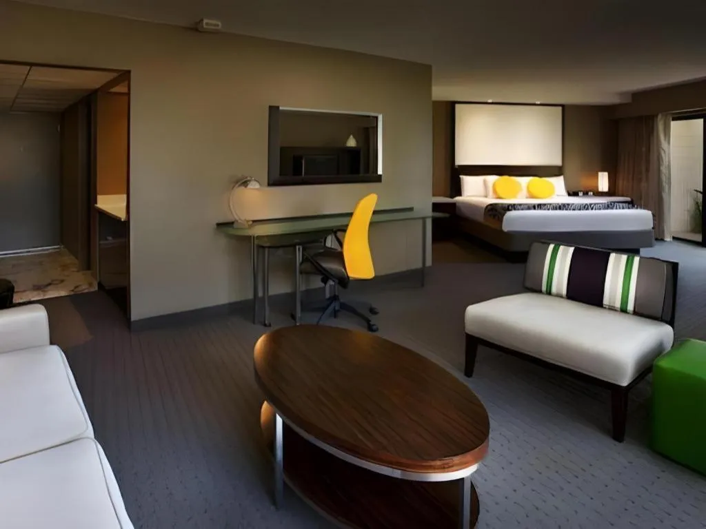 Bed in Disney's Contemporary Resort