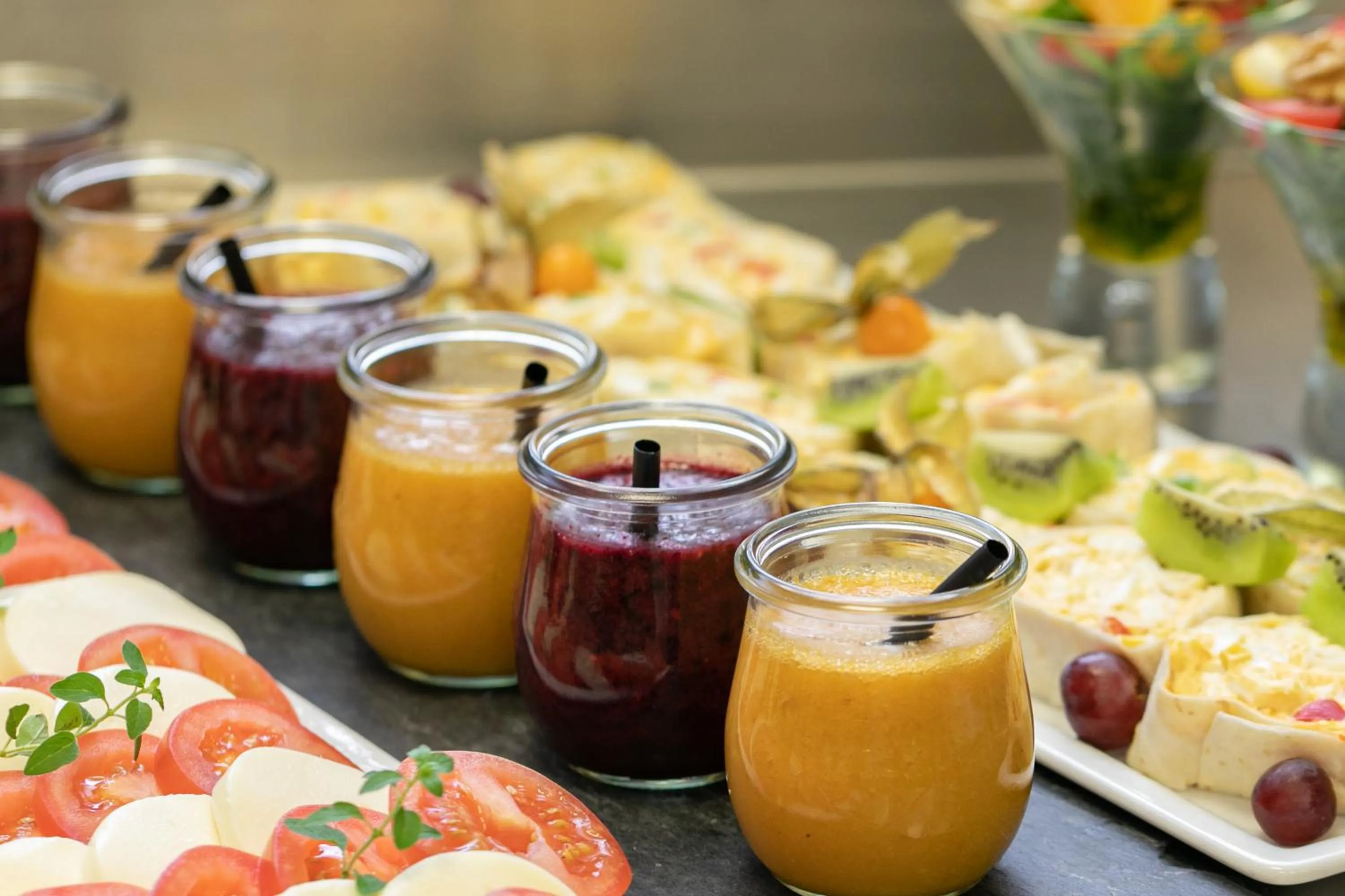 Food and drinks in hotel bomonti Nürnberg West