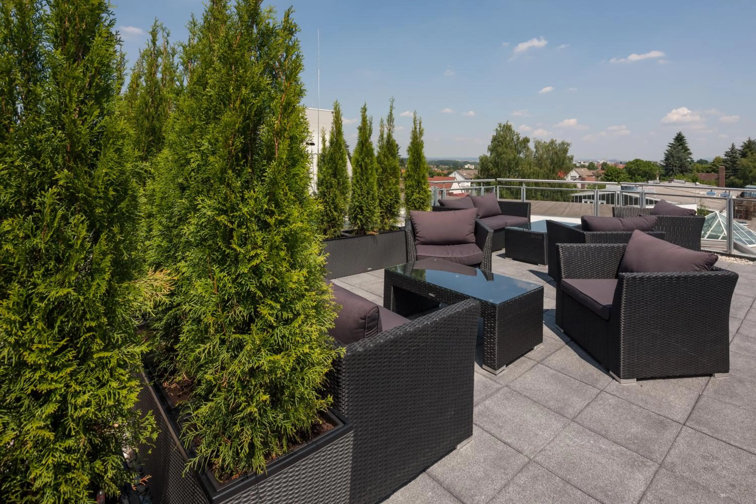 Balcony/Terrace in hotel bomonti Nürnberg West