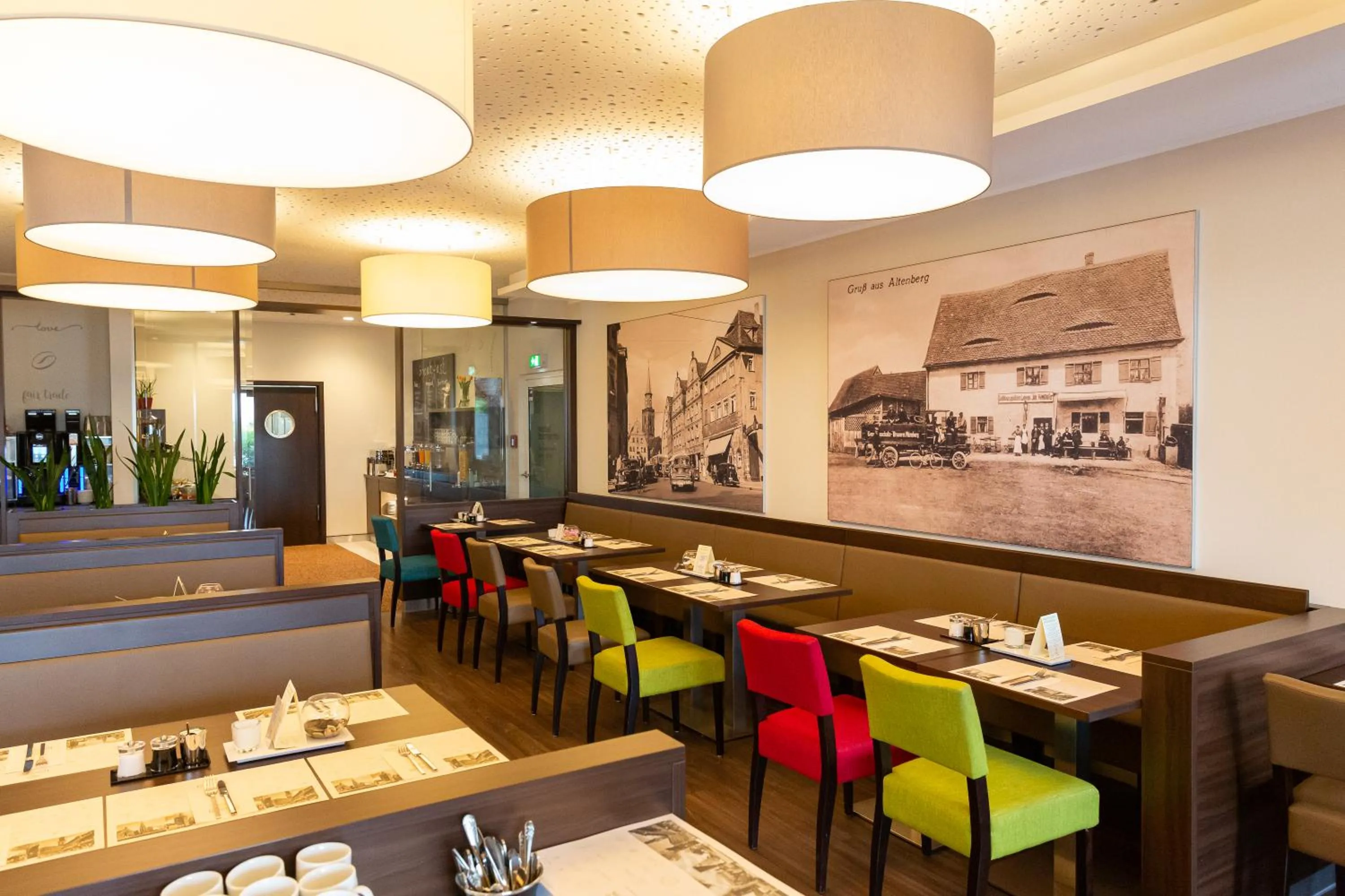 Buffet breakfast in hotel bomonti Nürnberg West