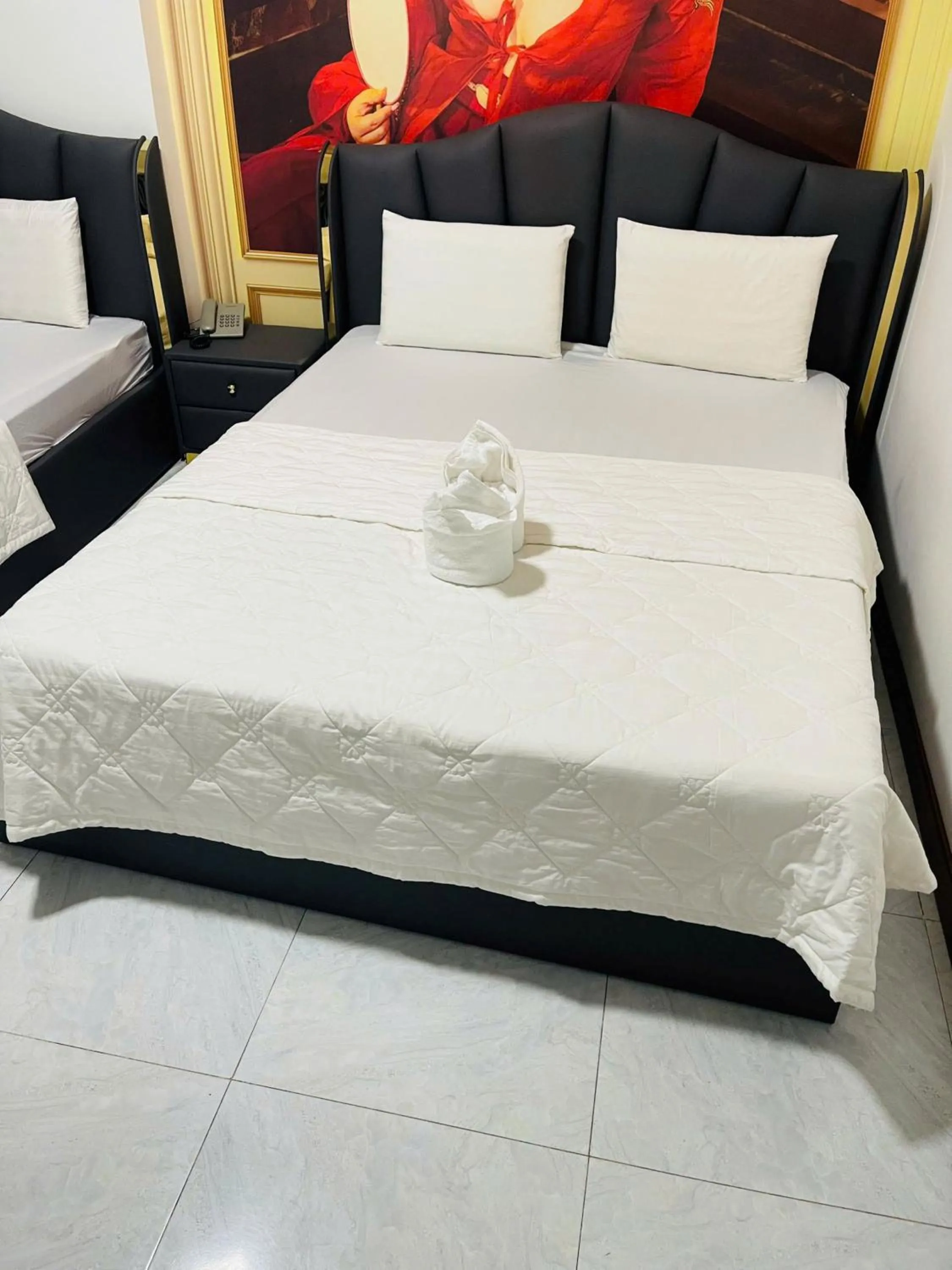 Bed in Nam Anh 3 Hotel