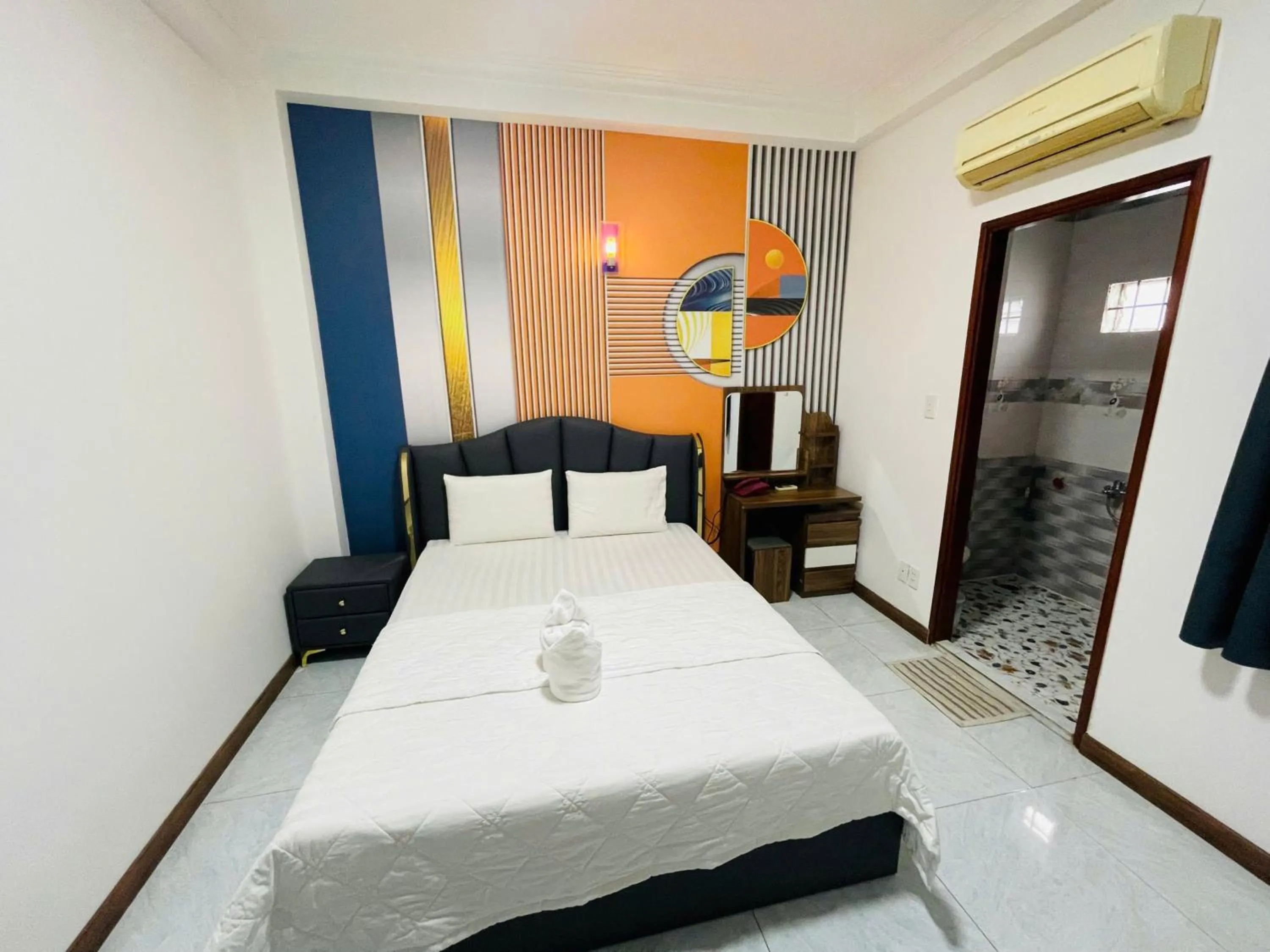 Bed in Nam Anh 3 Hotel