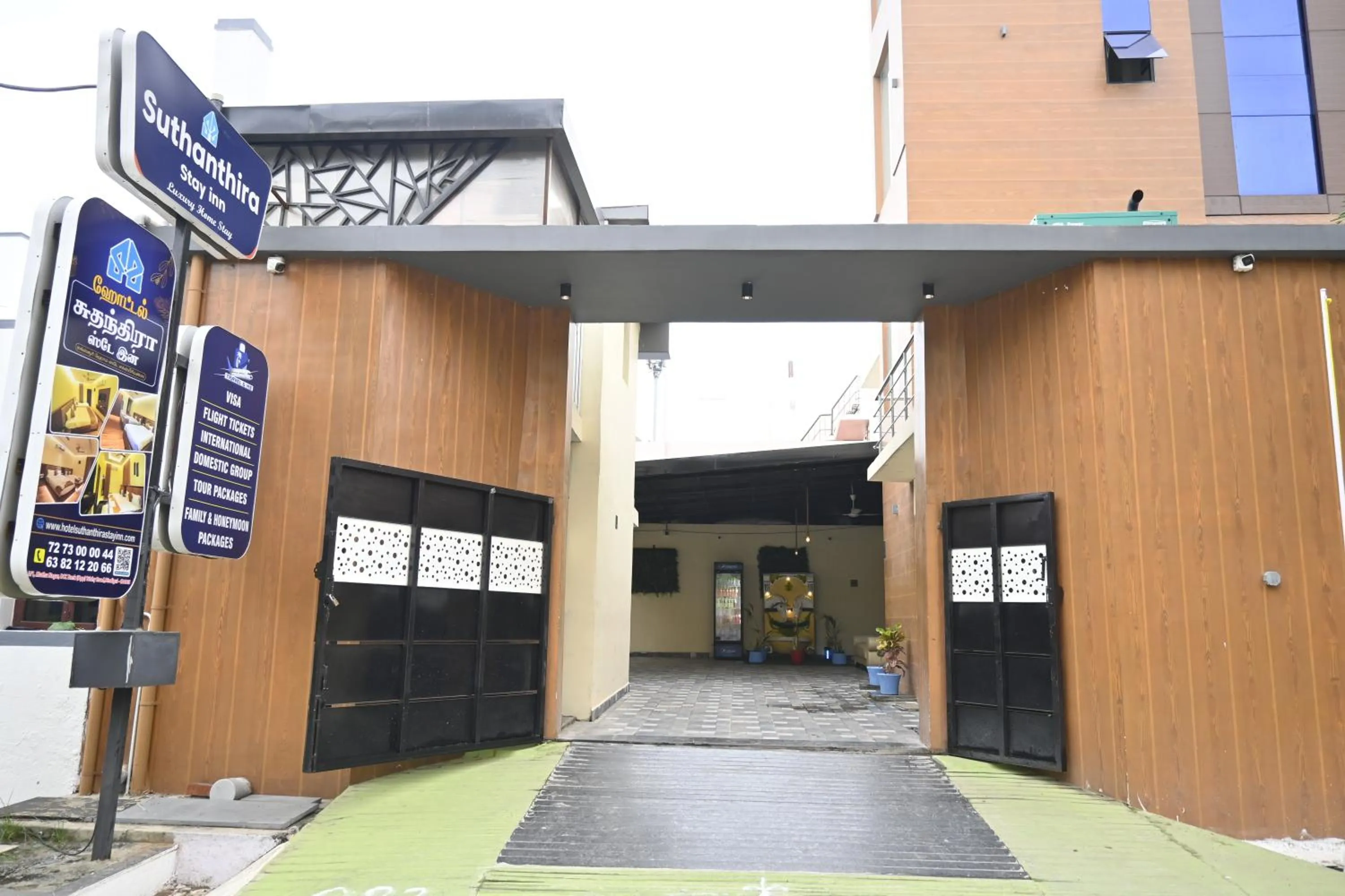 Parking in Suthanthira stay Inn