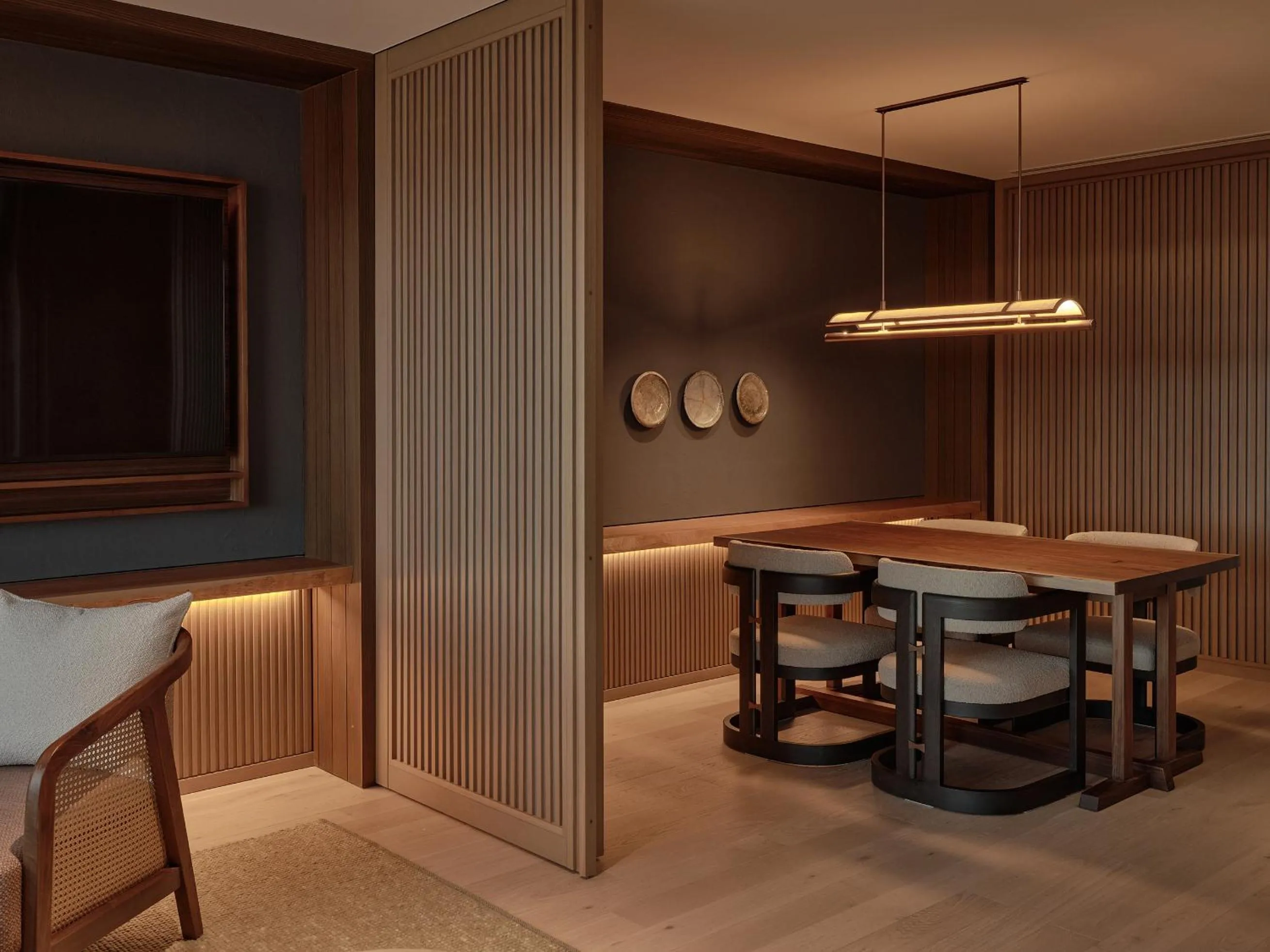 Dining area in Patina Osaka