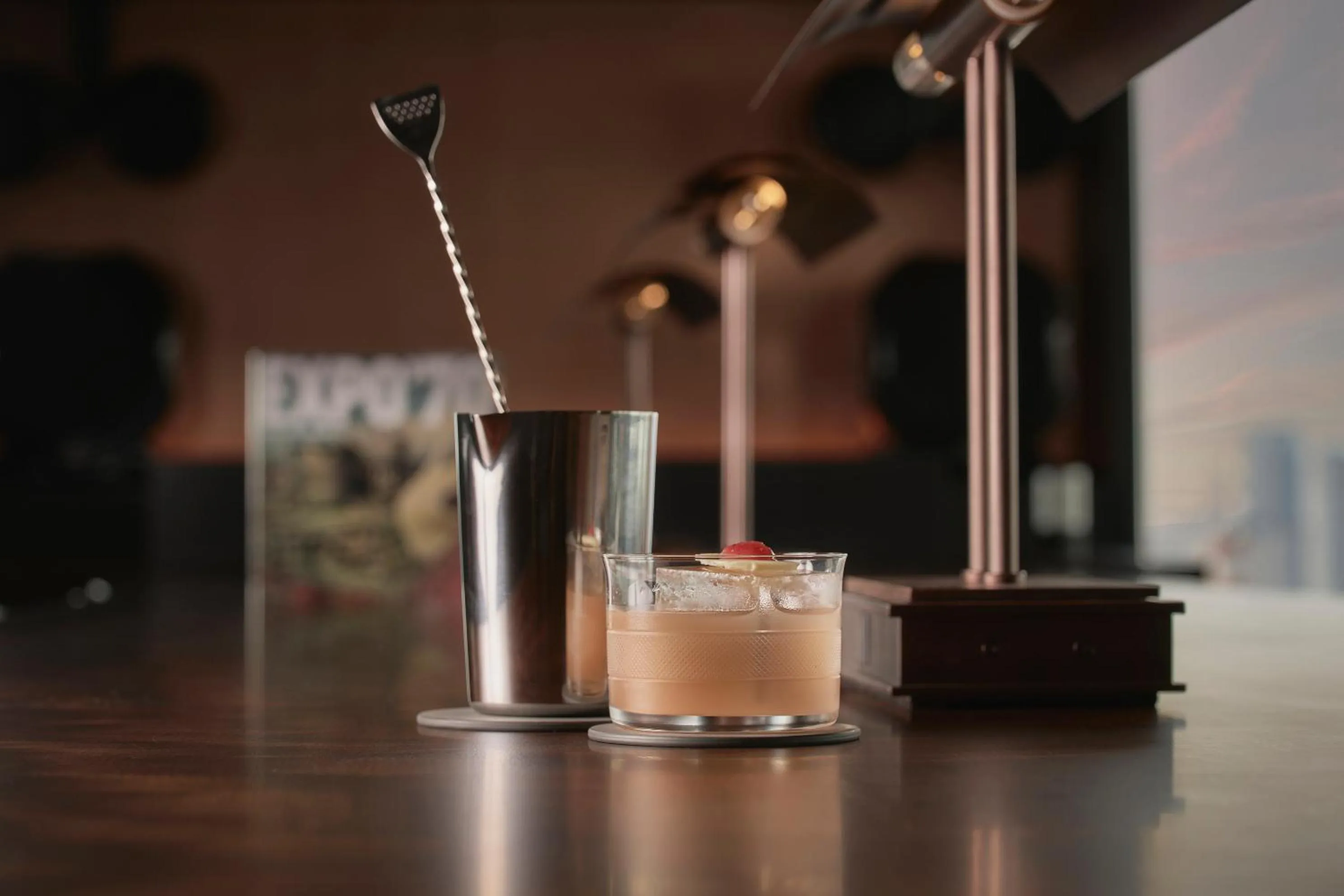 Lounge or bar in Patina Osaka