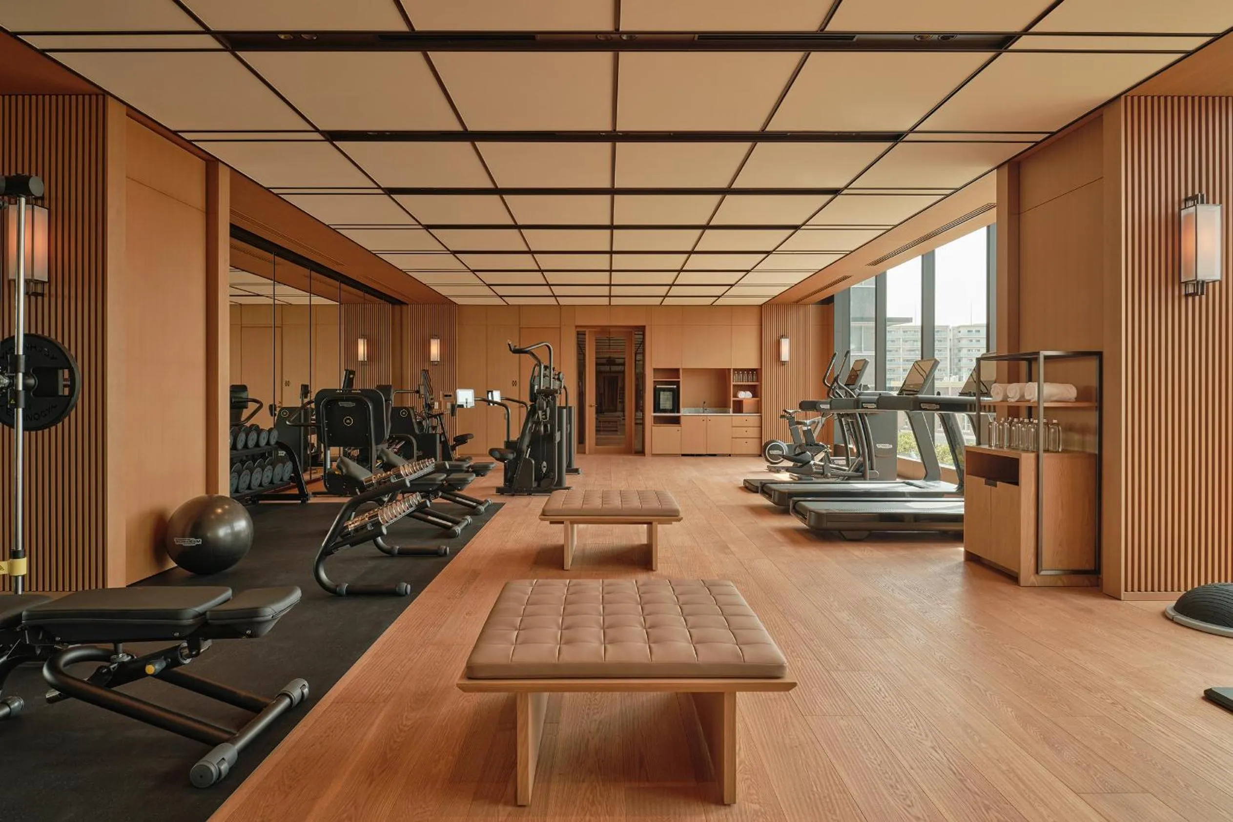 Fitness centre/facilities in Patina Osaka