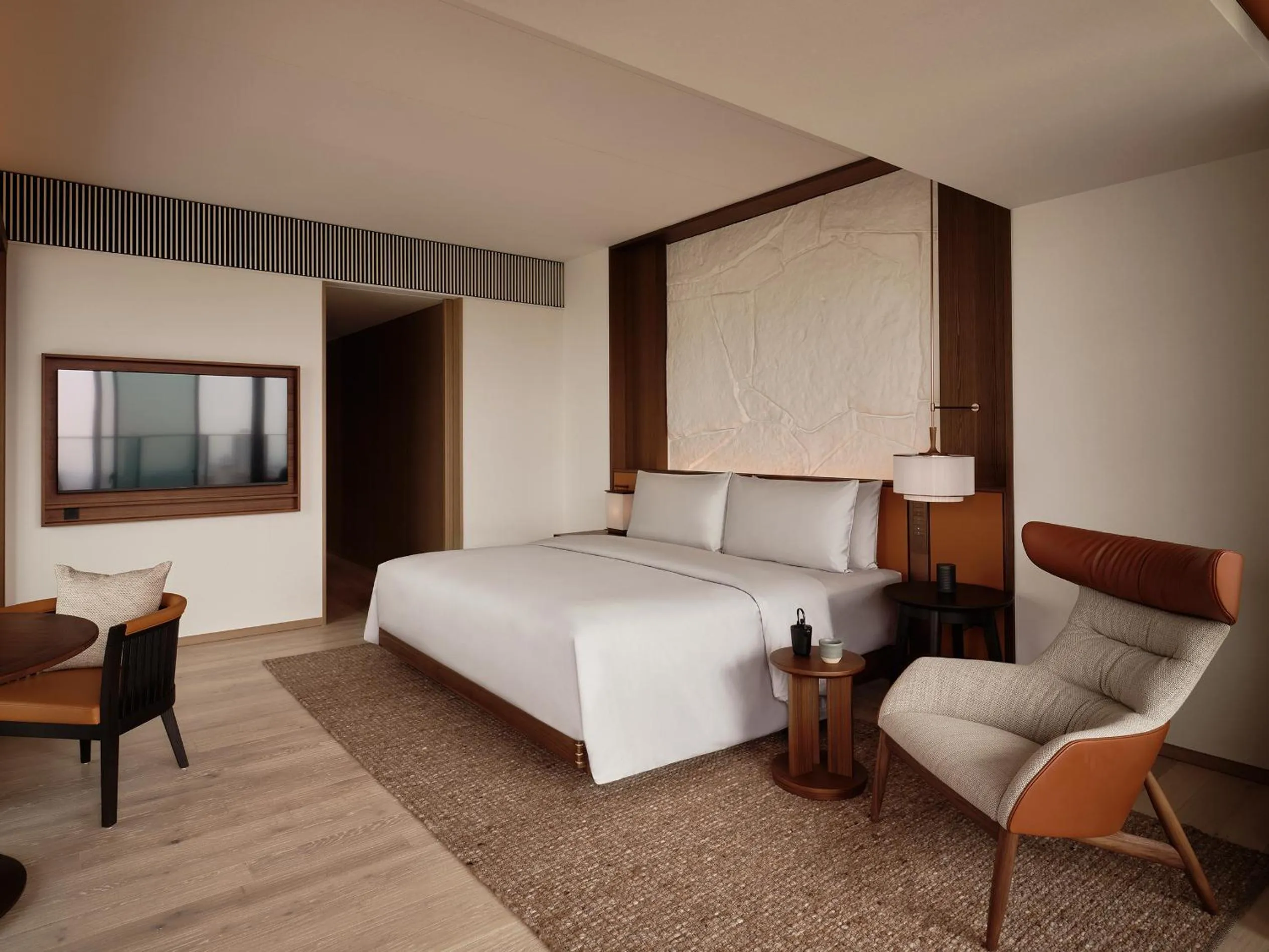 Bedroom, Bed in Patina Osaka