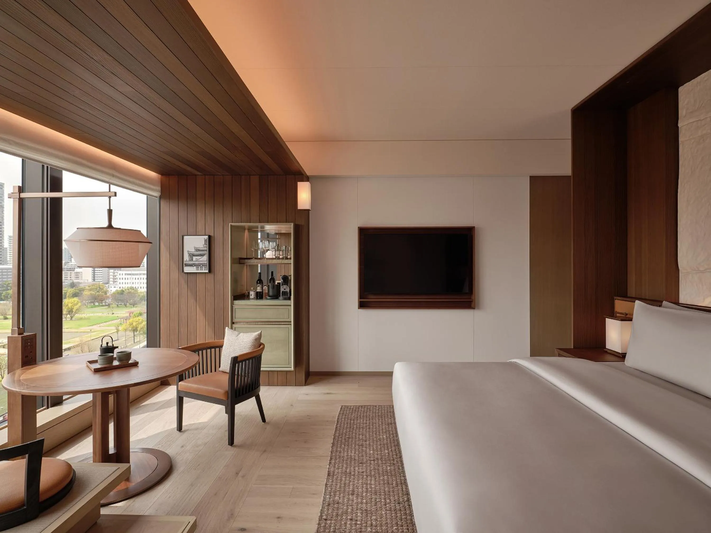 Bedroom in Patina Osaka