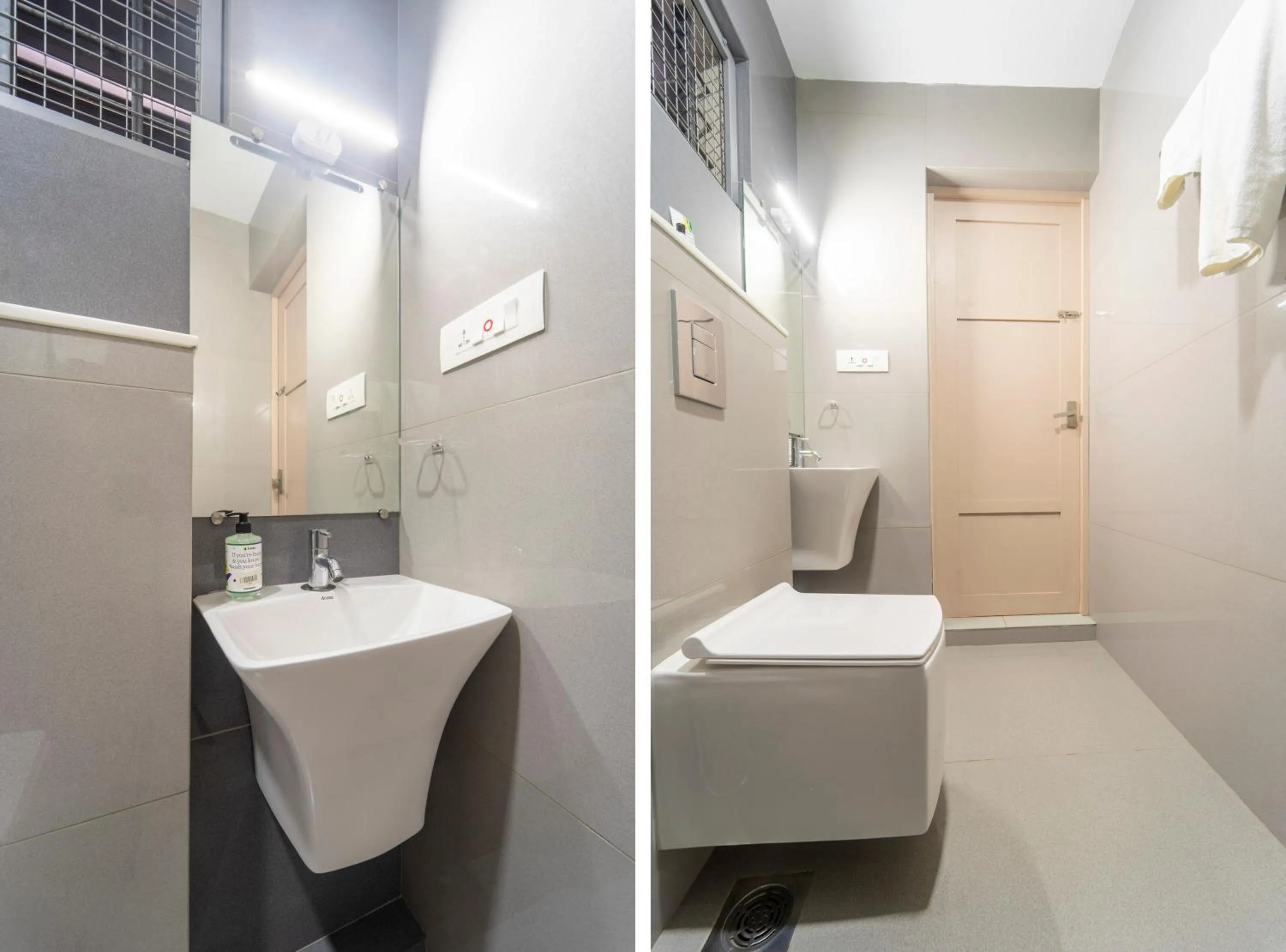 Bathroom in Treebo MR Motel, 10 Mins To Airport