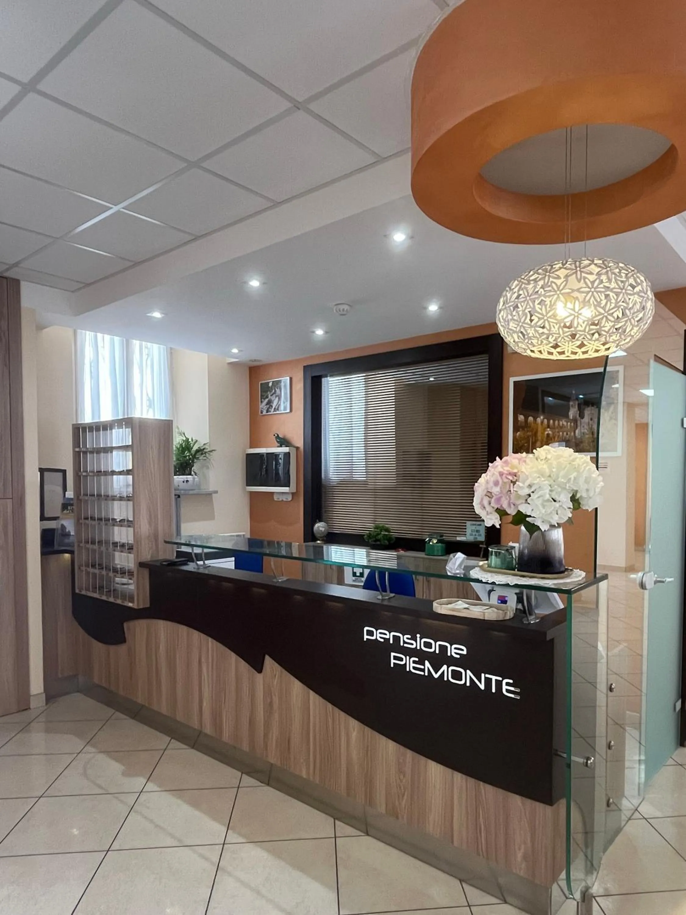 Lobby or reception in Pensione Piemonte Loreto