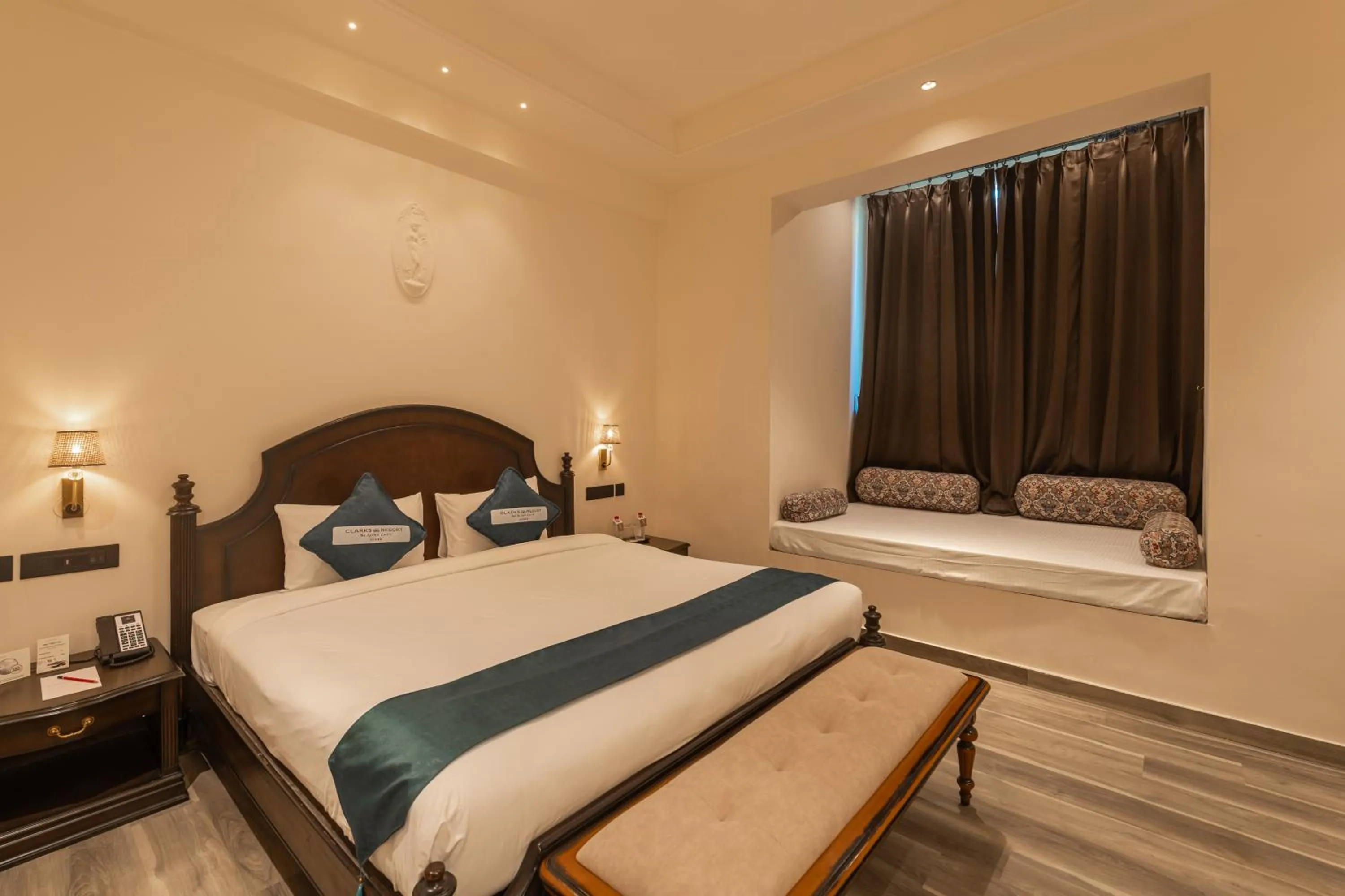 Bed in Clarks Resort , Ajmer