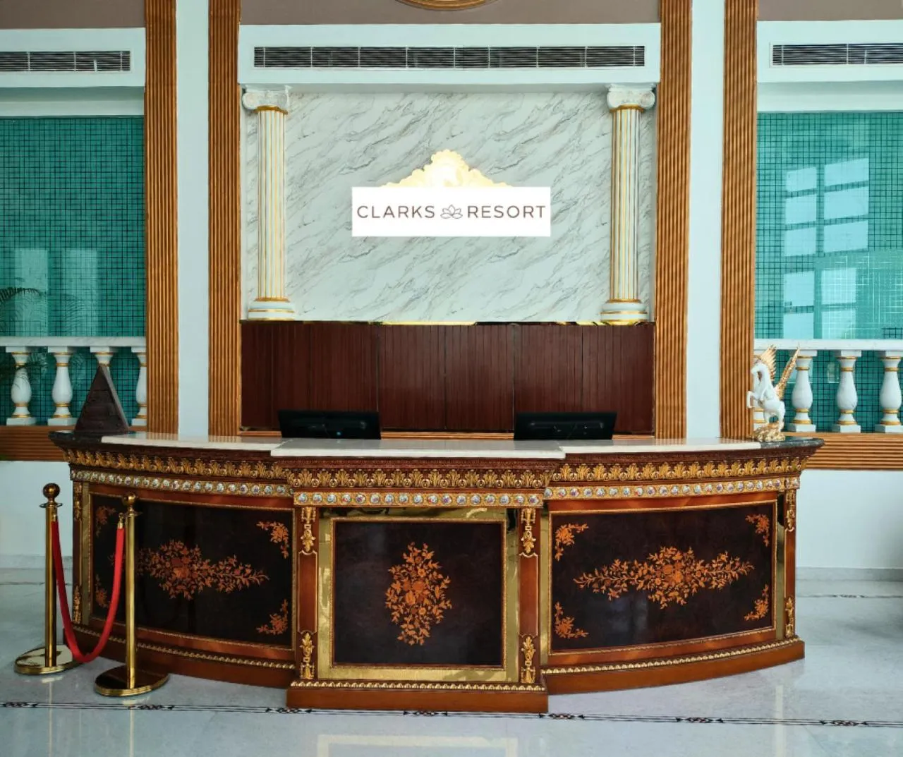 Lobby or reception in Clarks Resort , Ajmer