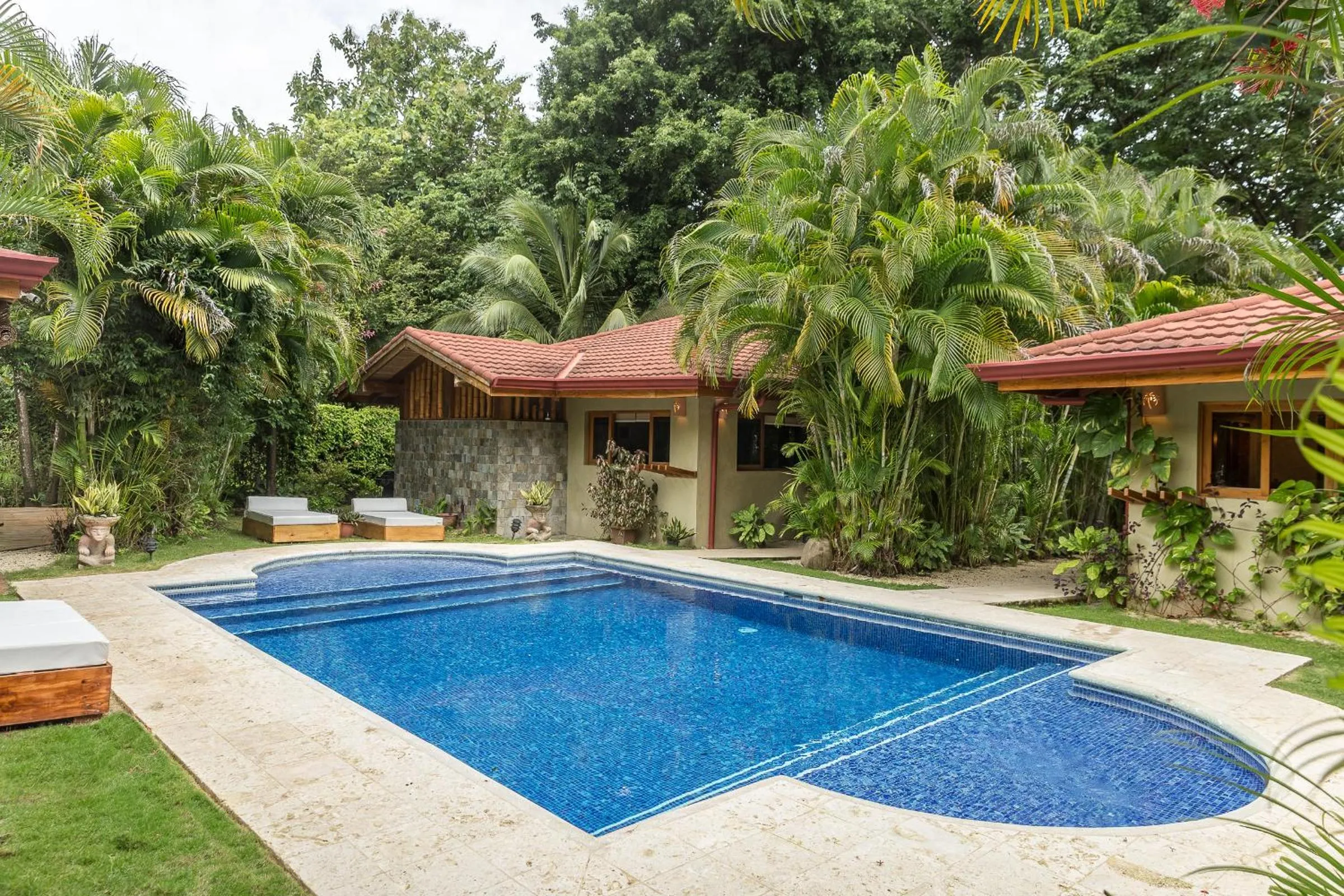 Pool view in Villas Santa Teresa