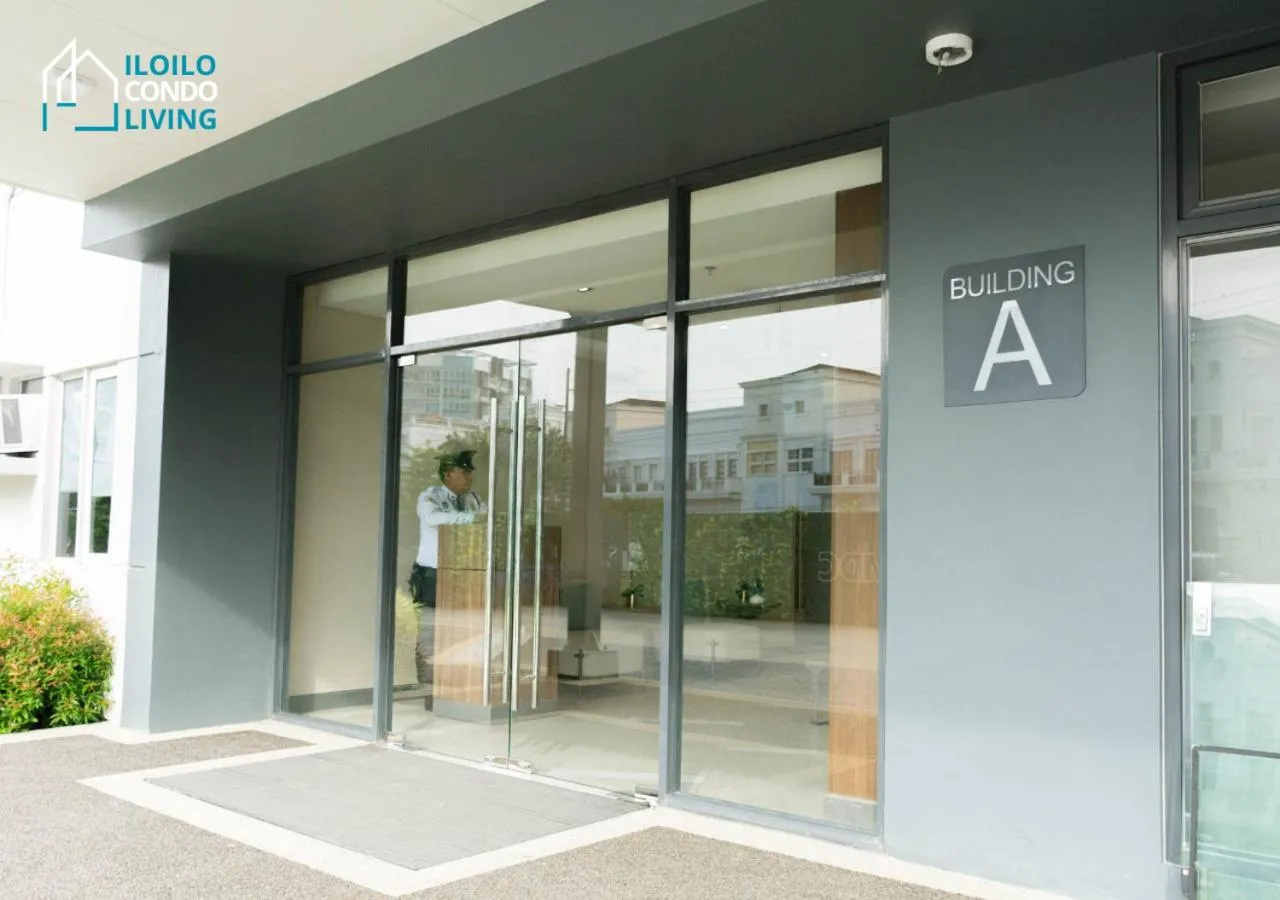 Facade/entrance in Studio apartment with balcony - Iloilo Condo Living