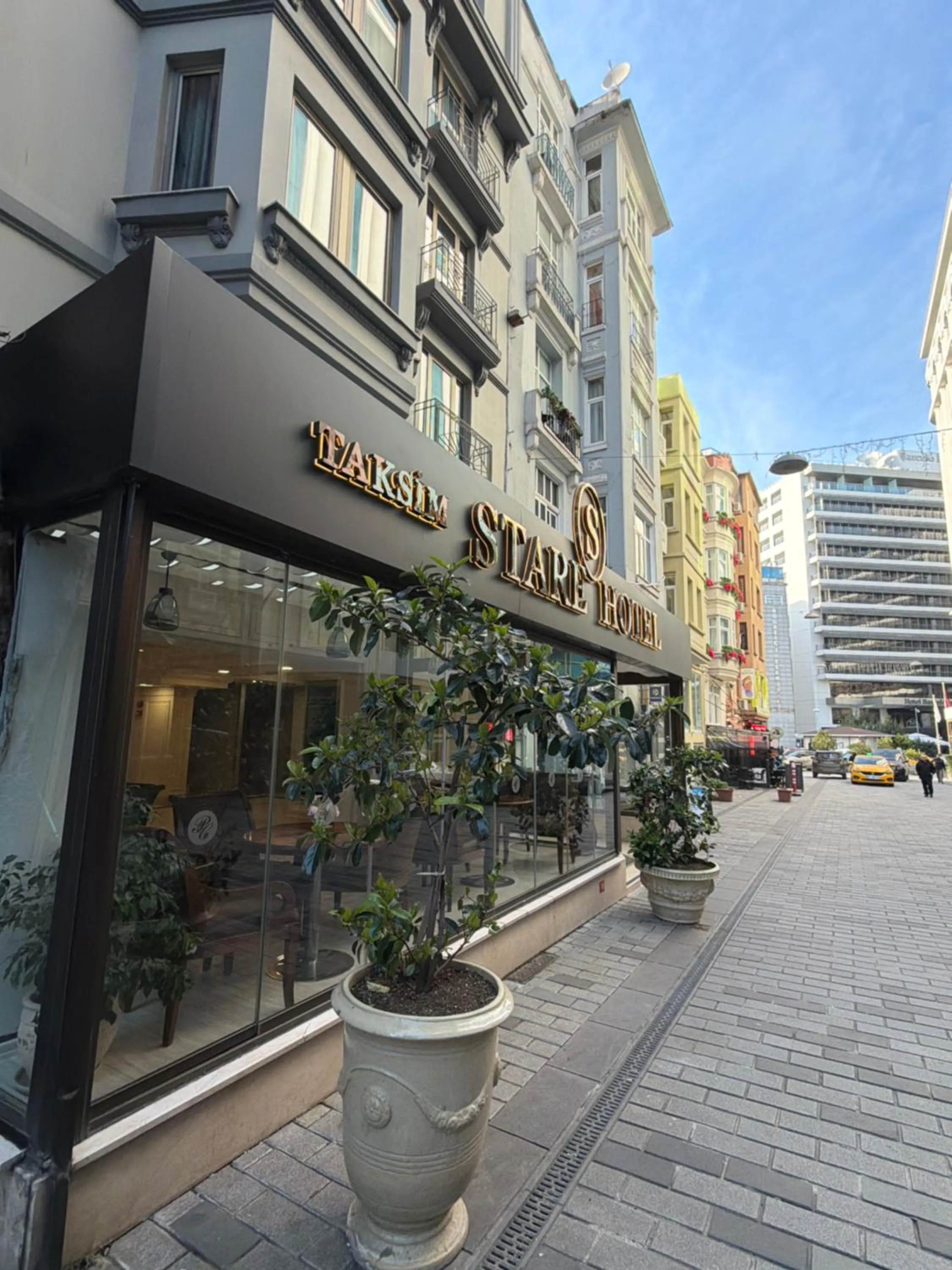 Street view in Taksim Stare Hotel