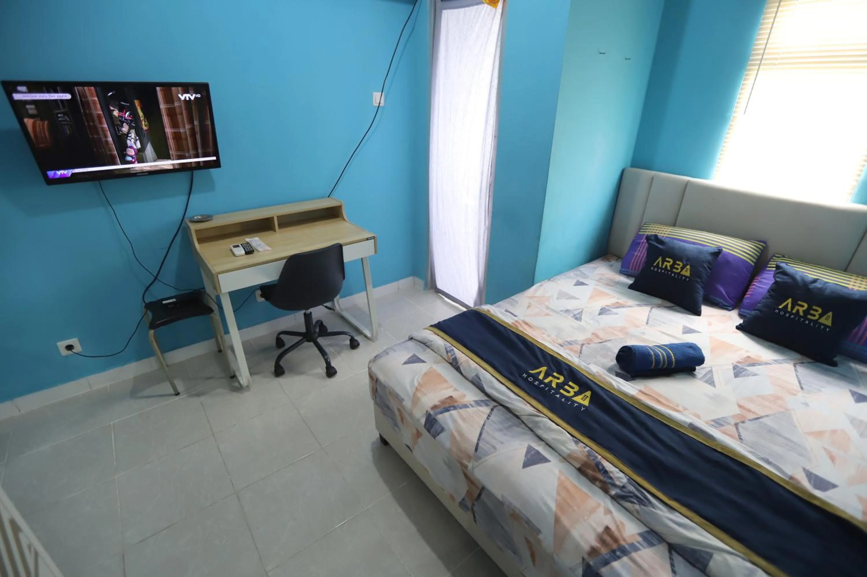 Bed in ARBA Dramaga Tower by Rendirooms