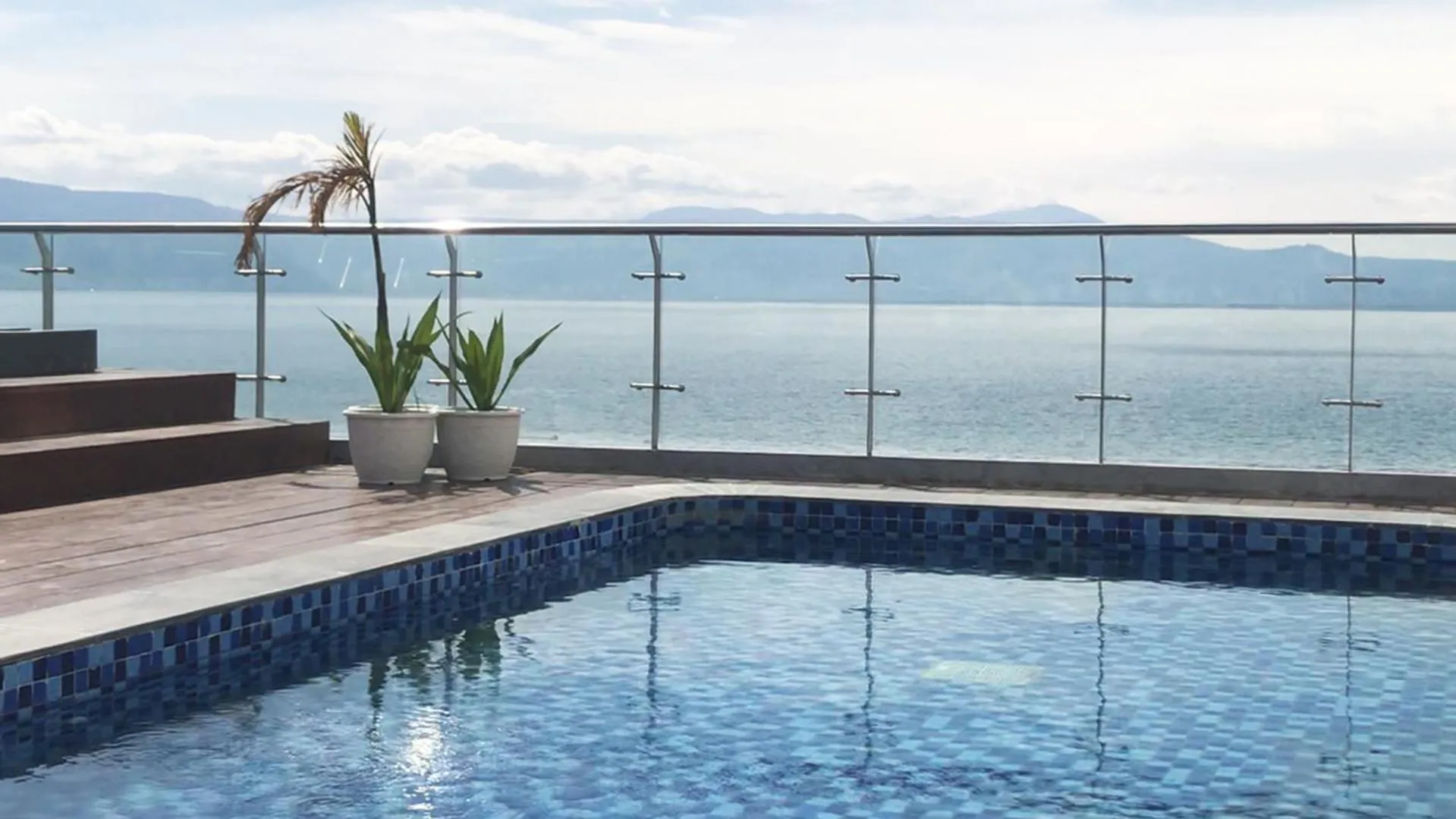 Swimming pool in Labersa Hotel & Convention Center Samosir