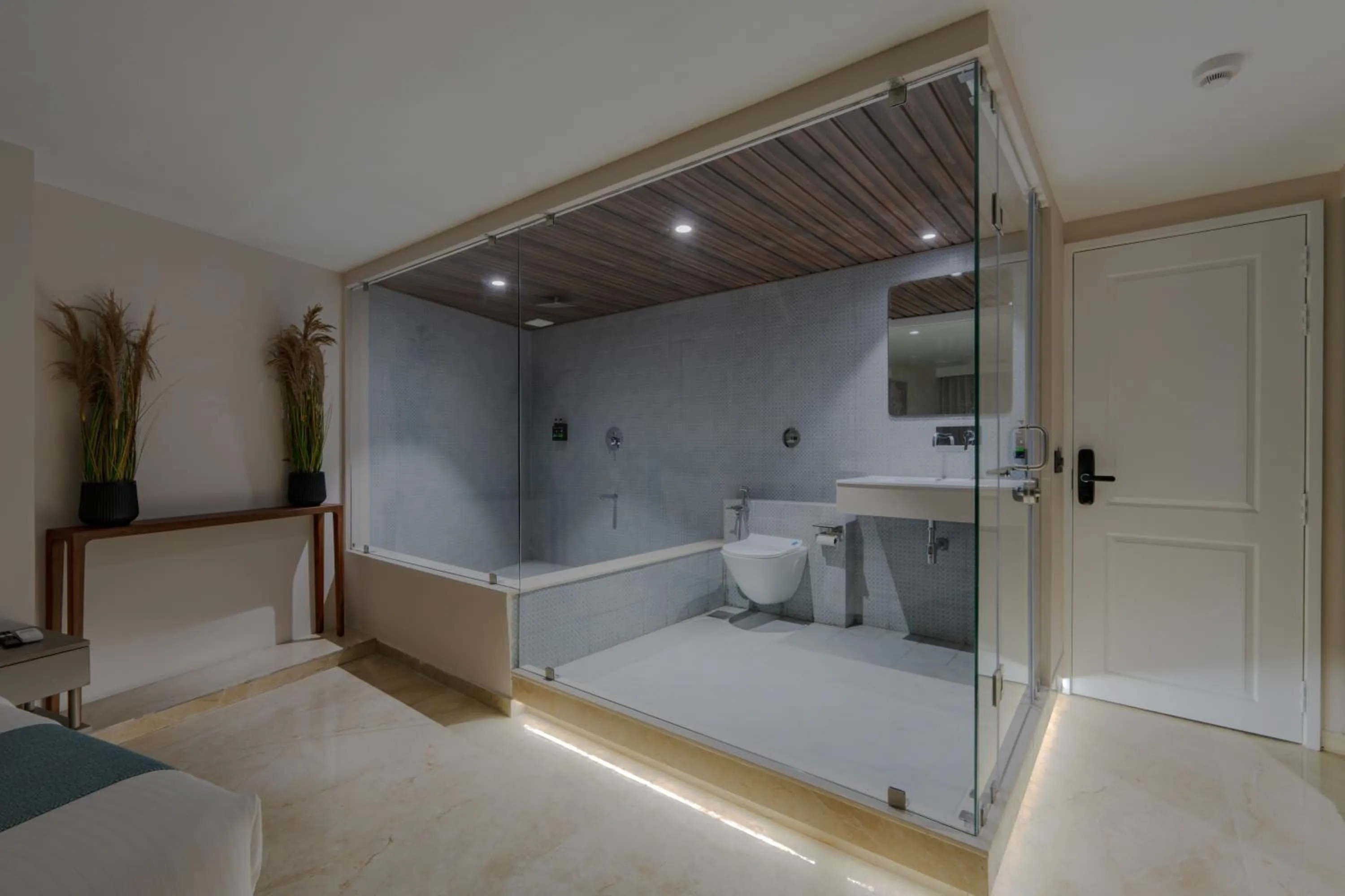 Bed in Hotel The Grand Suites