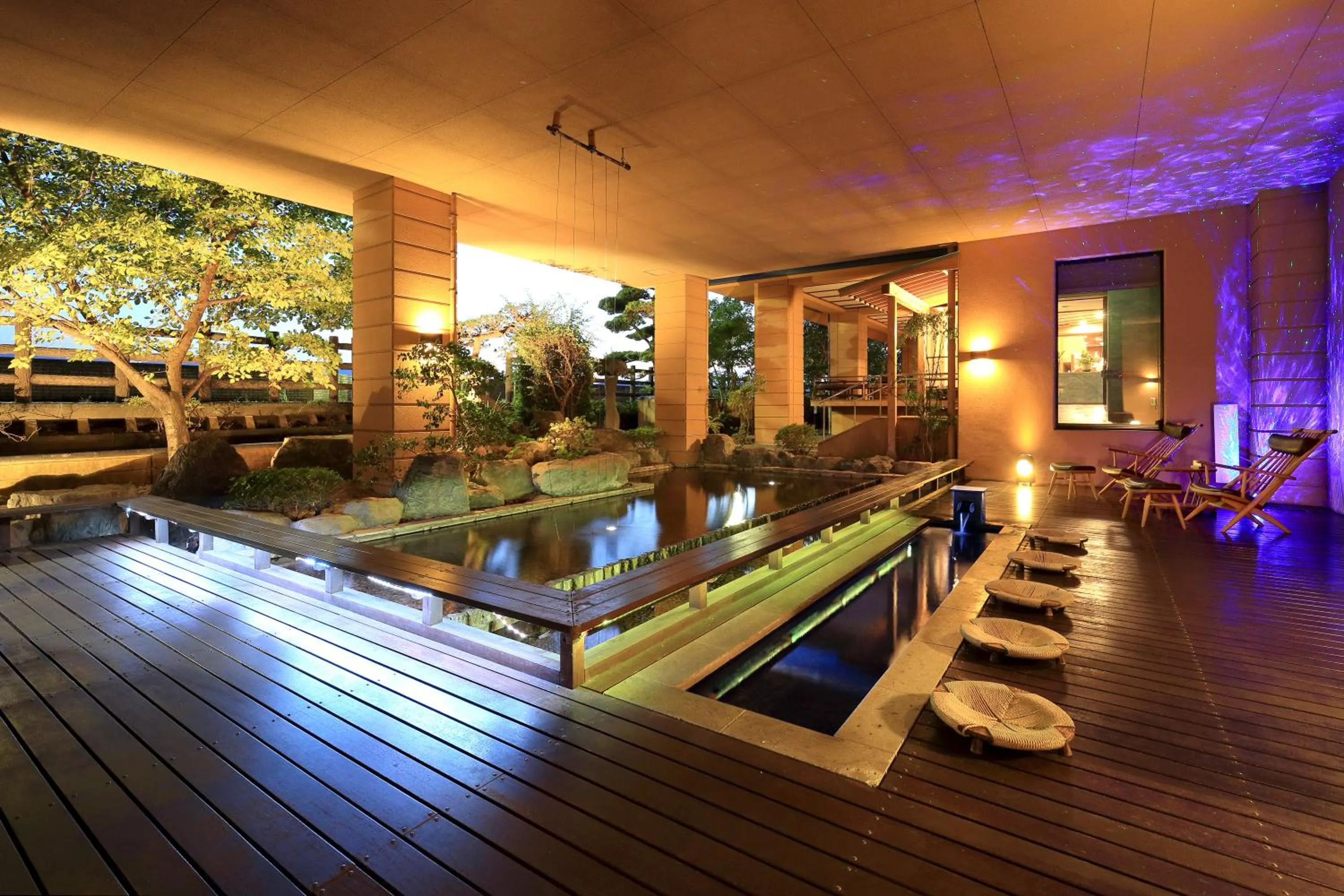 Area and facilities in Yamaga Onsen Seiryuso