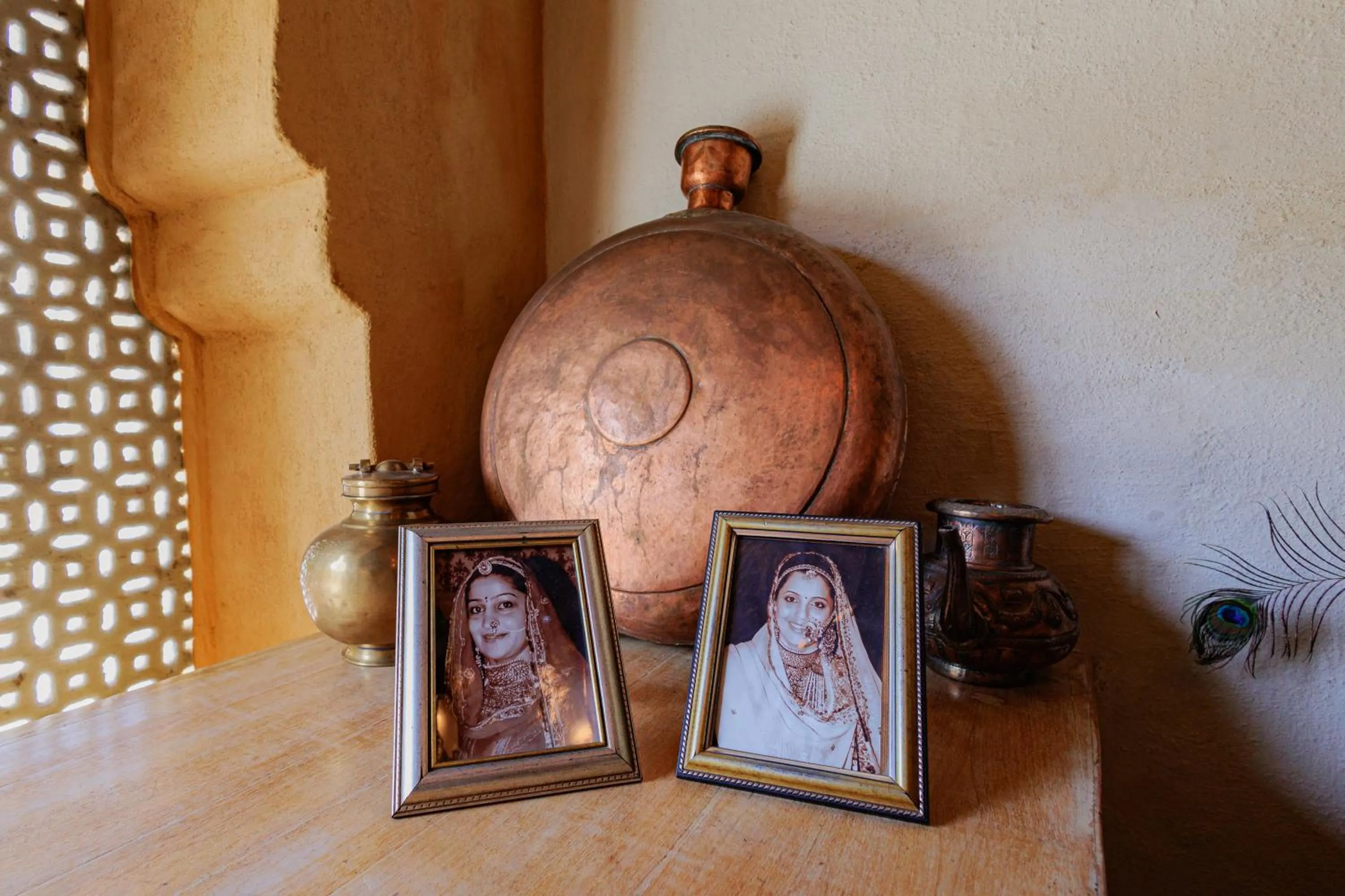 Decorative detail in The Rawla Narlai - A Luxury Heritage Stay in Leopard Country