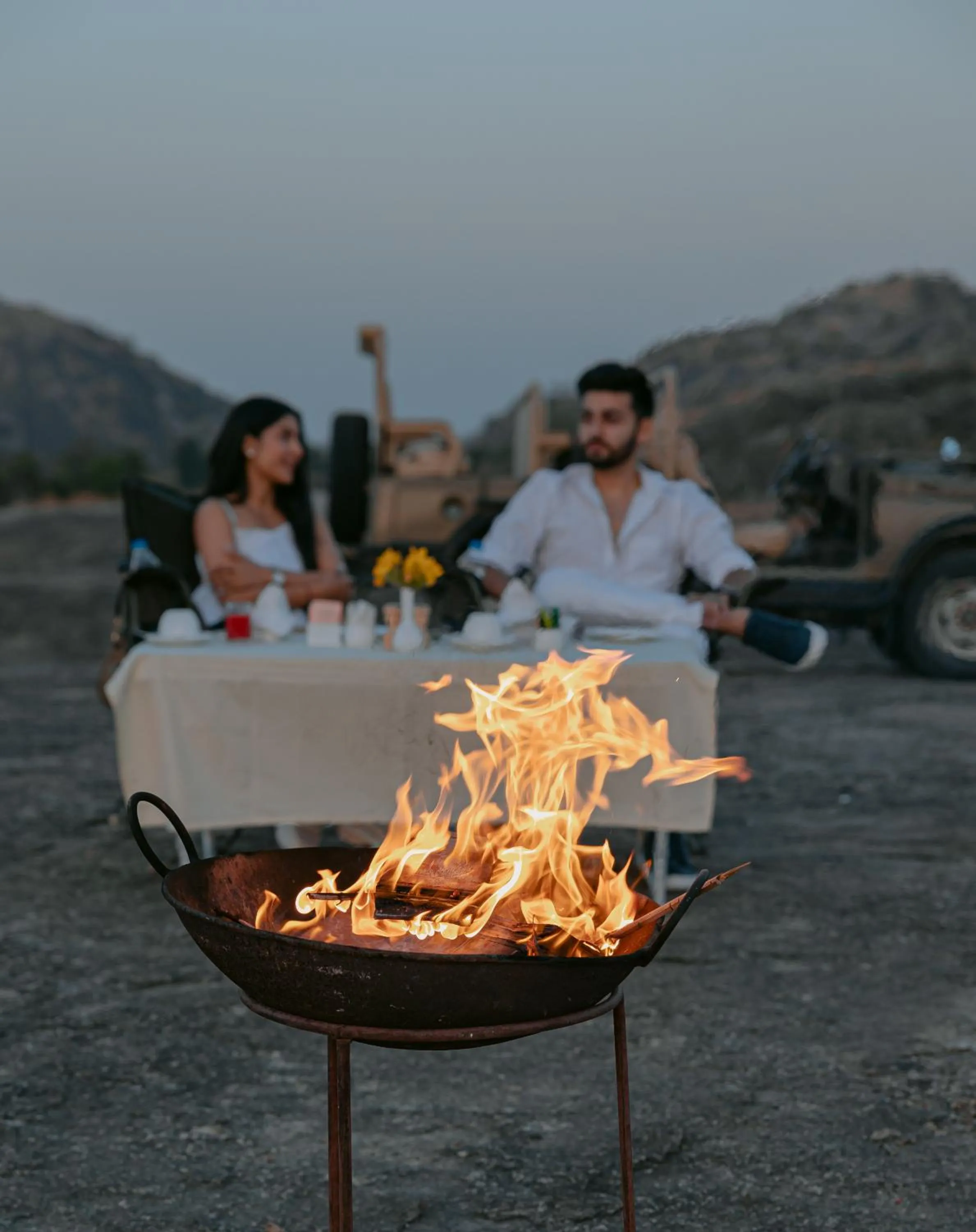 Guests in The Rawla Narlai - A Luxury Heritage Stay in Leopard Country