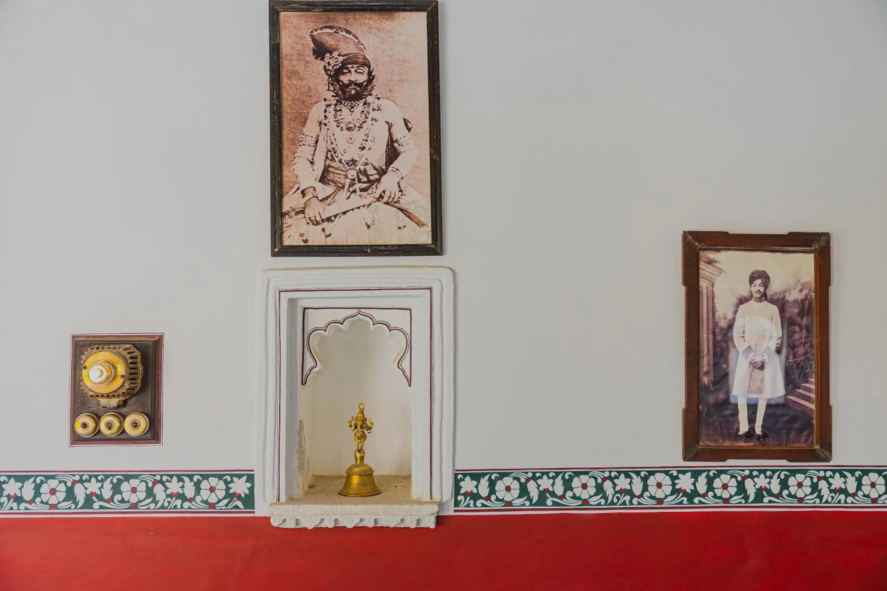 Decorative detail in The Rawla Narlai - A Luxury Heritage Stay in Leopard Country