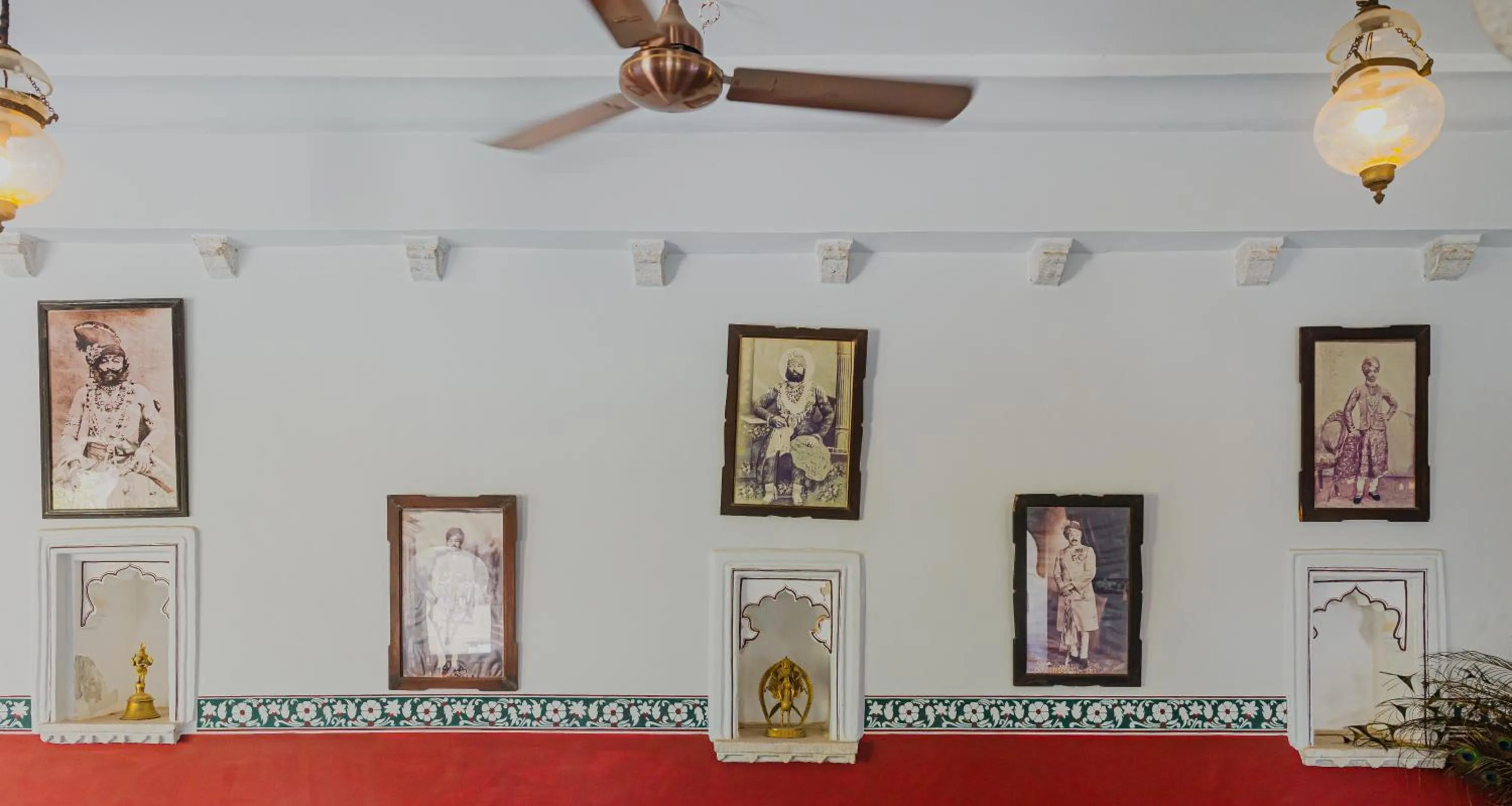 Decorative detail in The Rawla Narlai - A Luxury Heritage Stay in Leopard Country