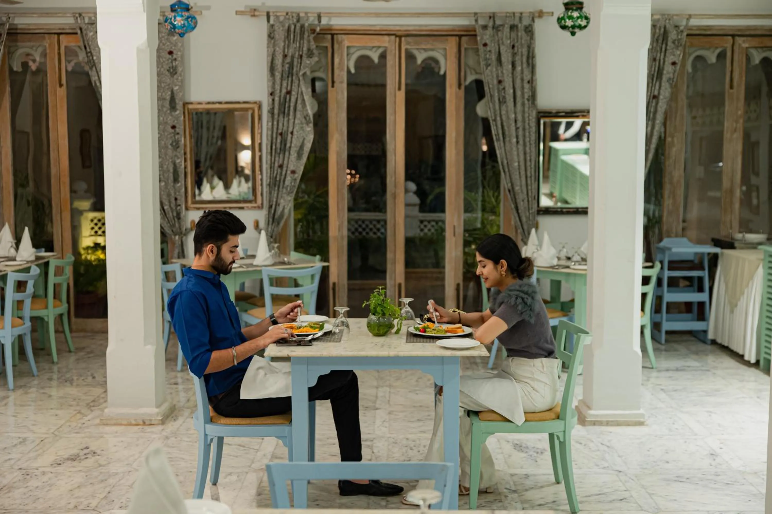 Restaurant/places to eat in The Rawla Narlai - A Luxury Heritage Stay in Leopard Country