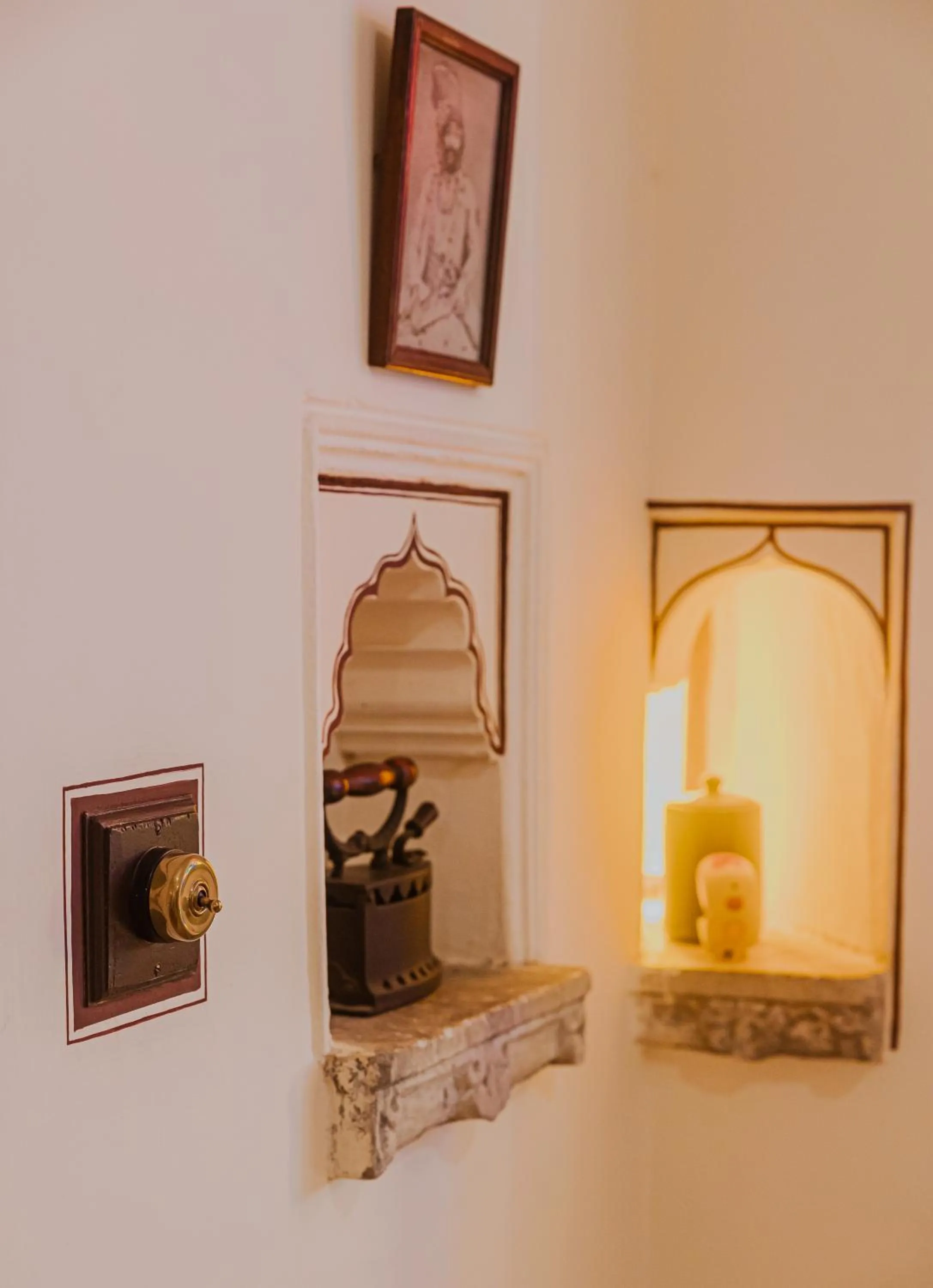 Decorative detail in The Rawla Narlai - A Luxury Heritage Stay in Leopard Country