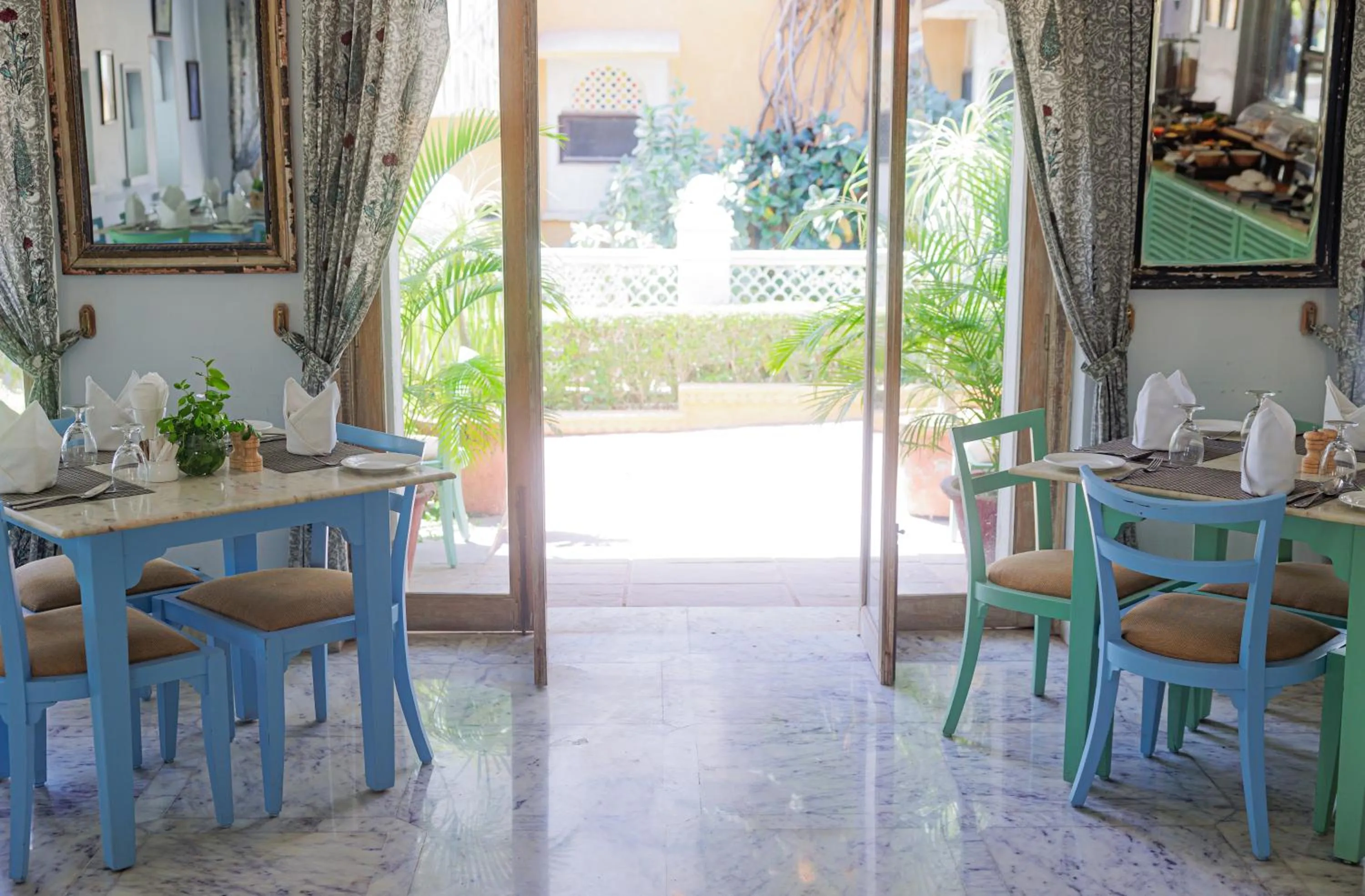 Dining area in The Rawla Narlai - A Luxury Heritage Stay in Leopard Country