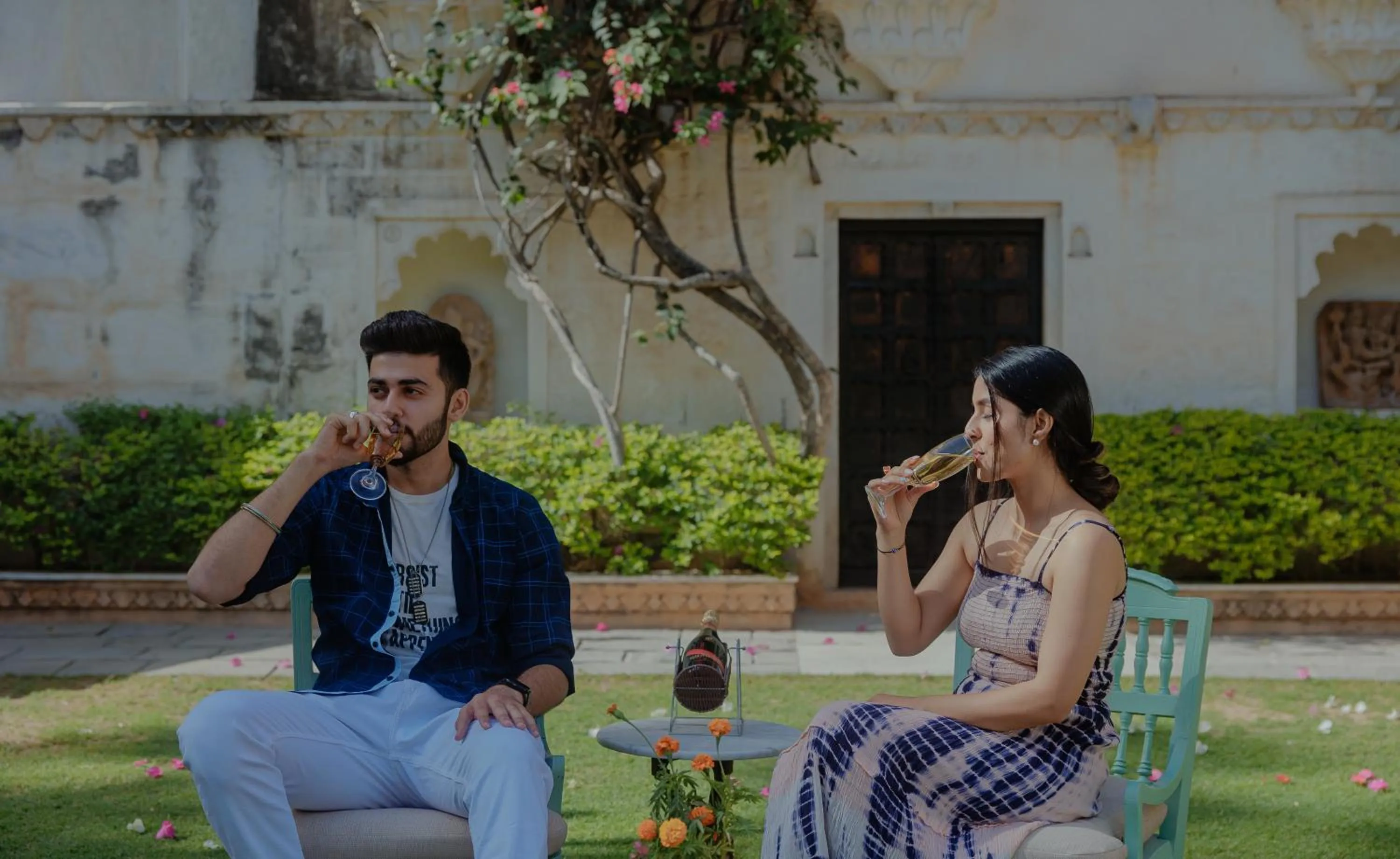 Drinks in The Rawla Narlai - A Luxury Heritage Stay in Leopard Country