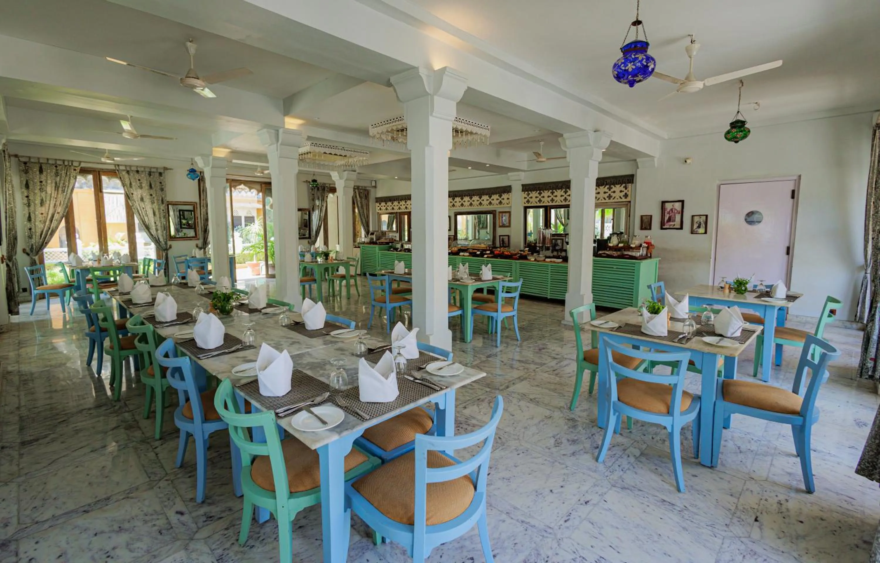 Restaurant/places to eat in The Rawla Narlai - A Luxury Heritage Stay in Leopard Country
