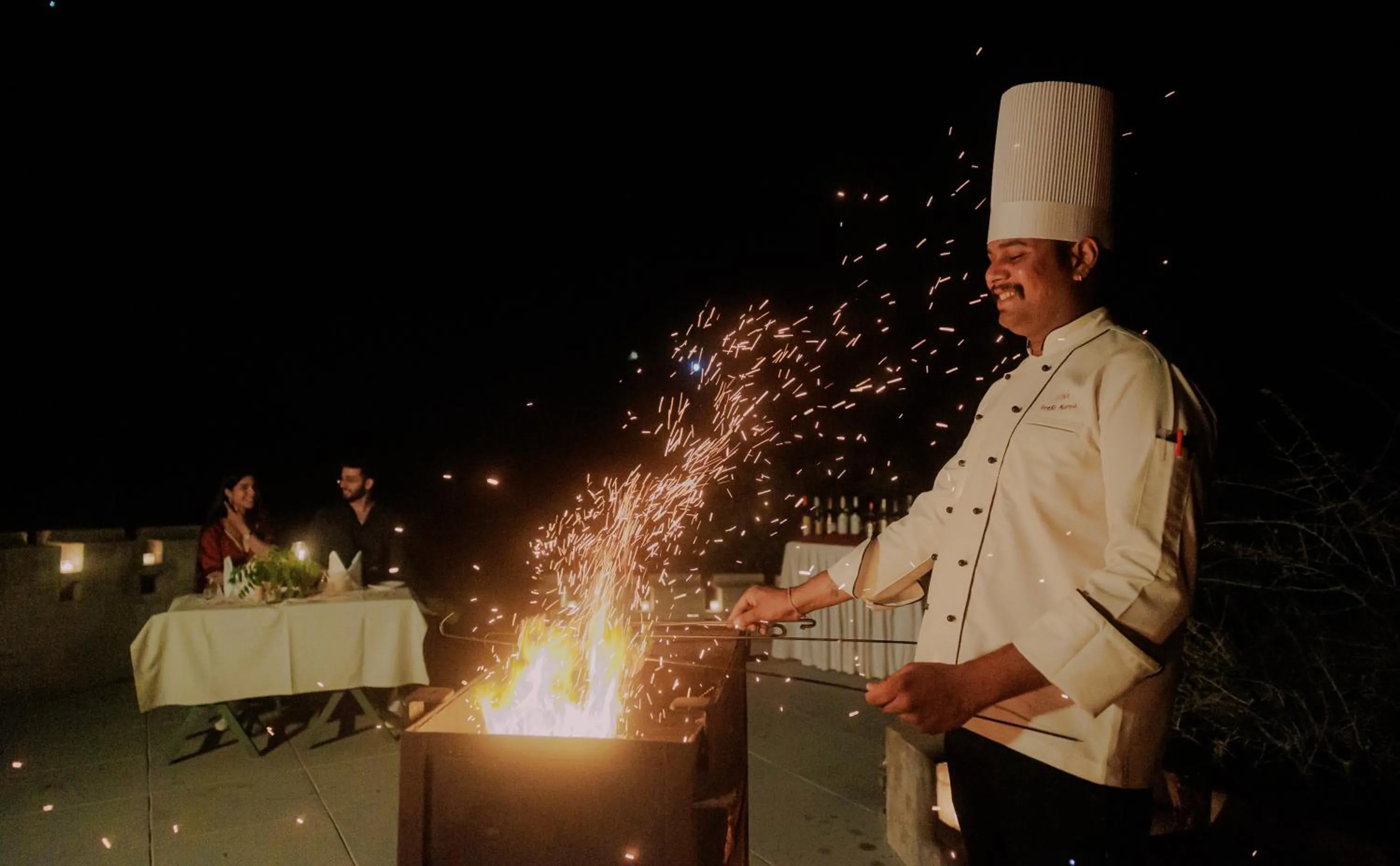 BBQ facilities in The Rawla Narlai - A Luxury Heritage Stay in Leopard Country