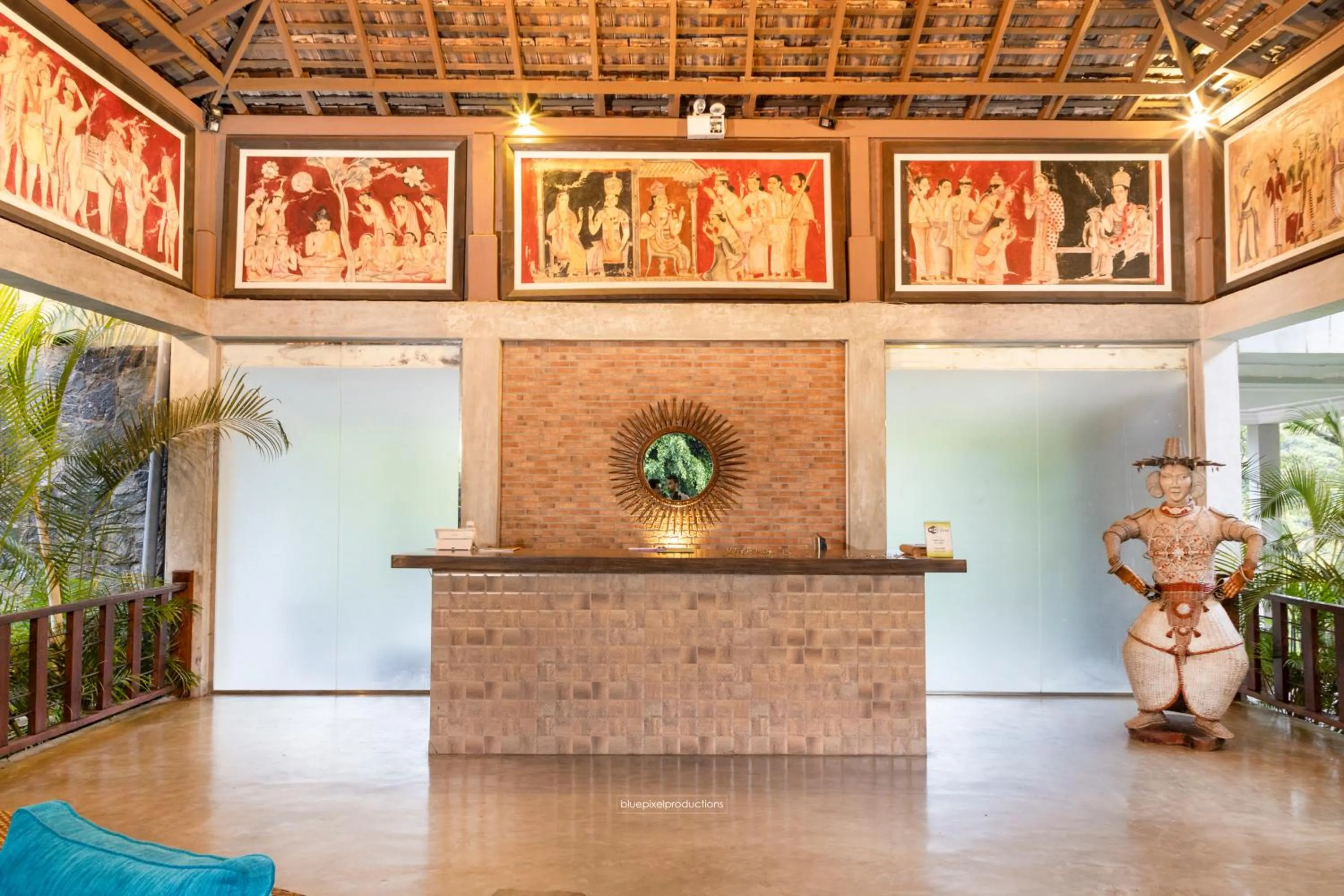 Lobby or reception in Serendip Stone Hotel and Bungalow