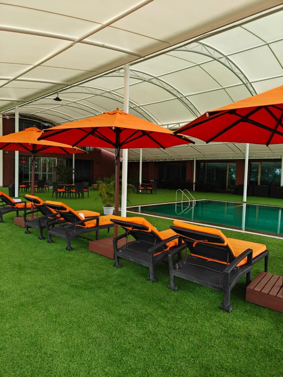 Pool view in Hyatt Place Pune Hinjawadi