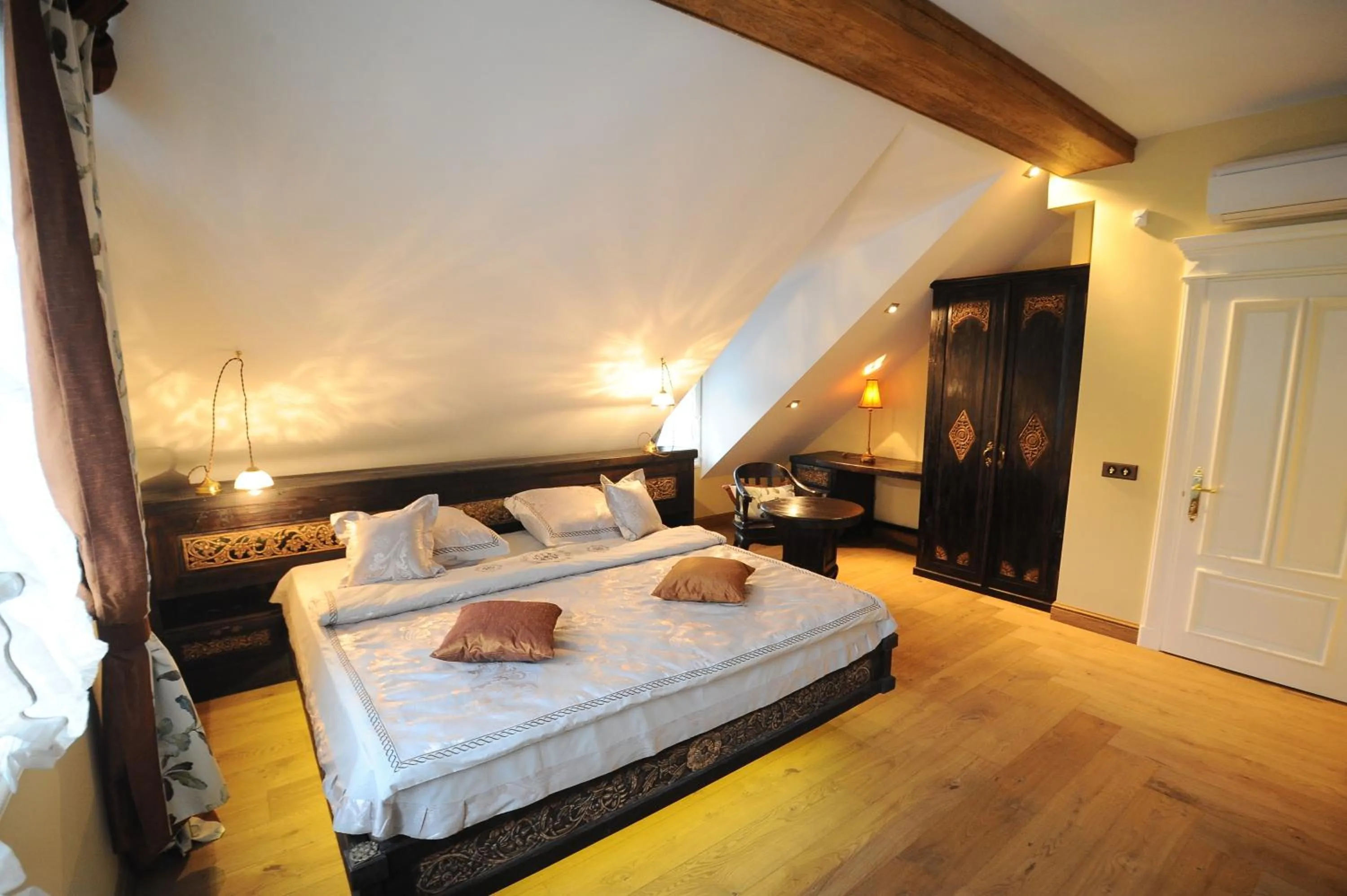 Photo of the whole room, Bed in Argo Trakai