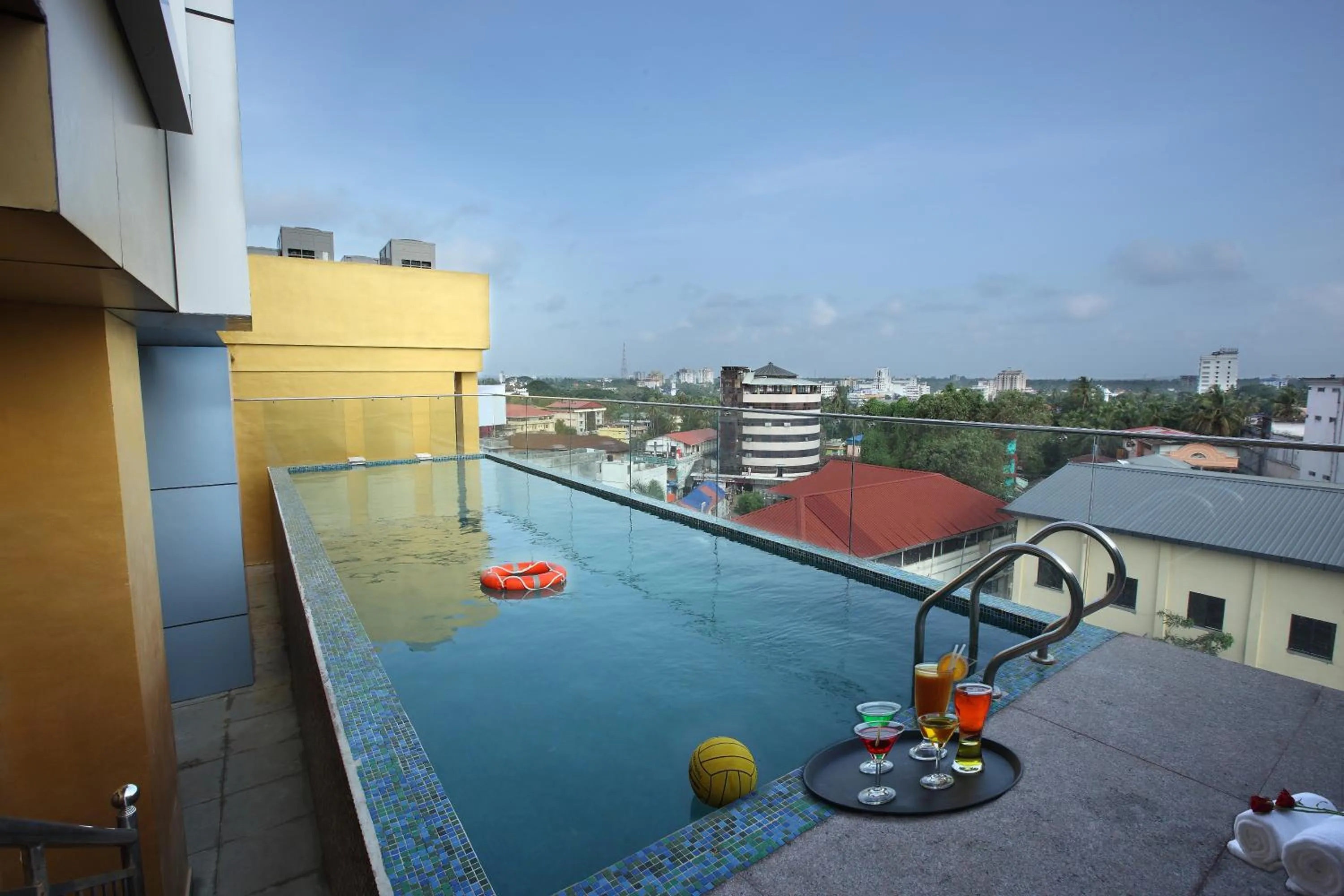 Swimming pool in The Garuda Hotels