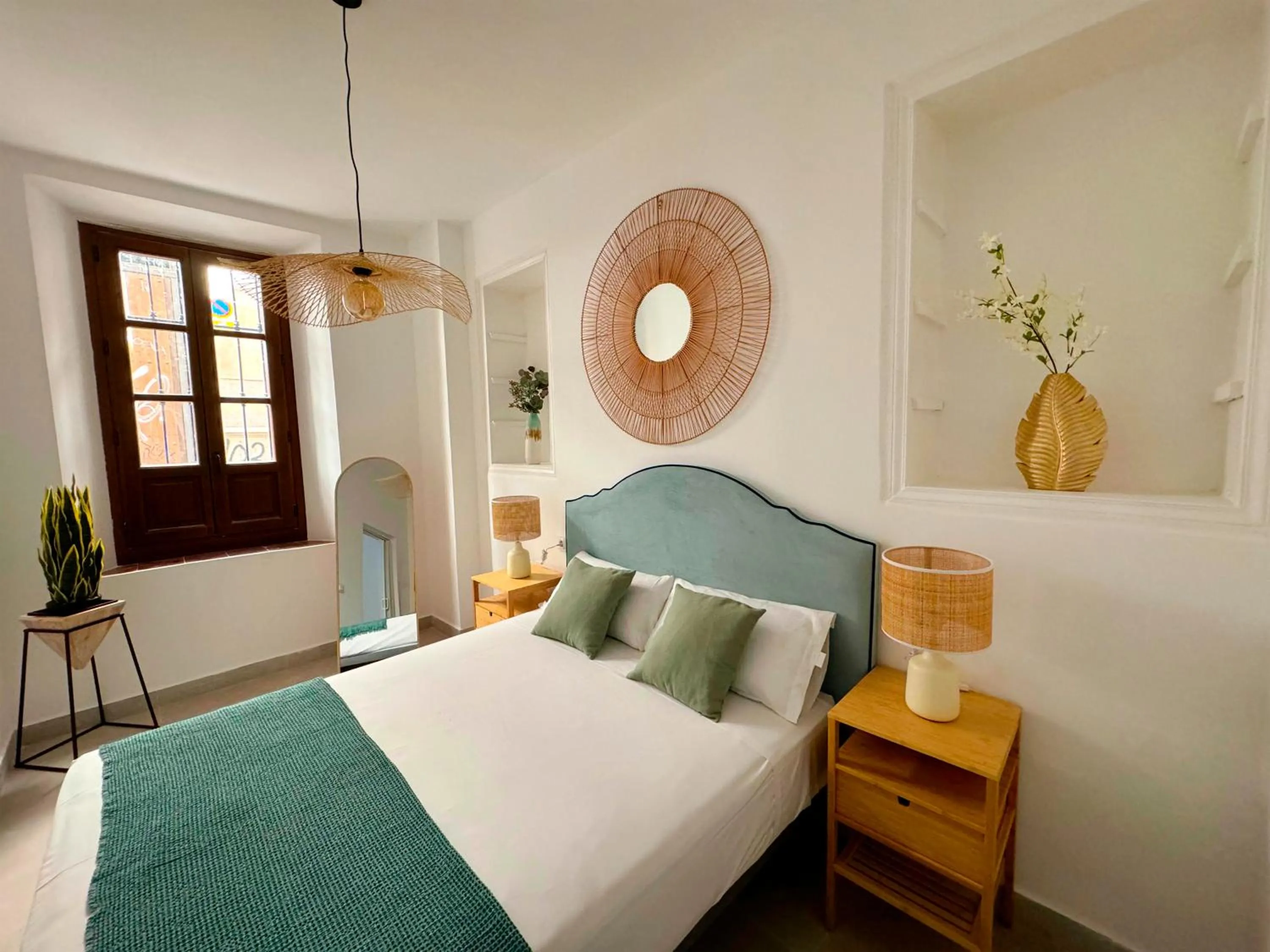 Bed in Apartamentos Plaza San Agustín 3000