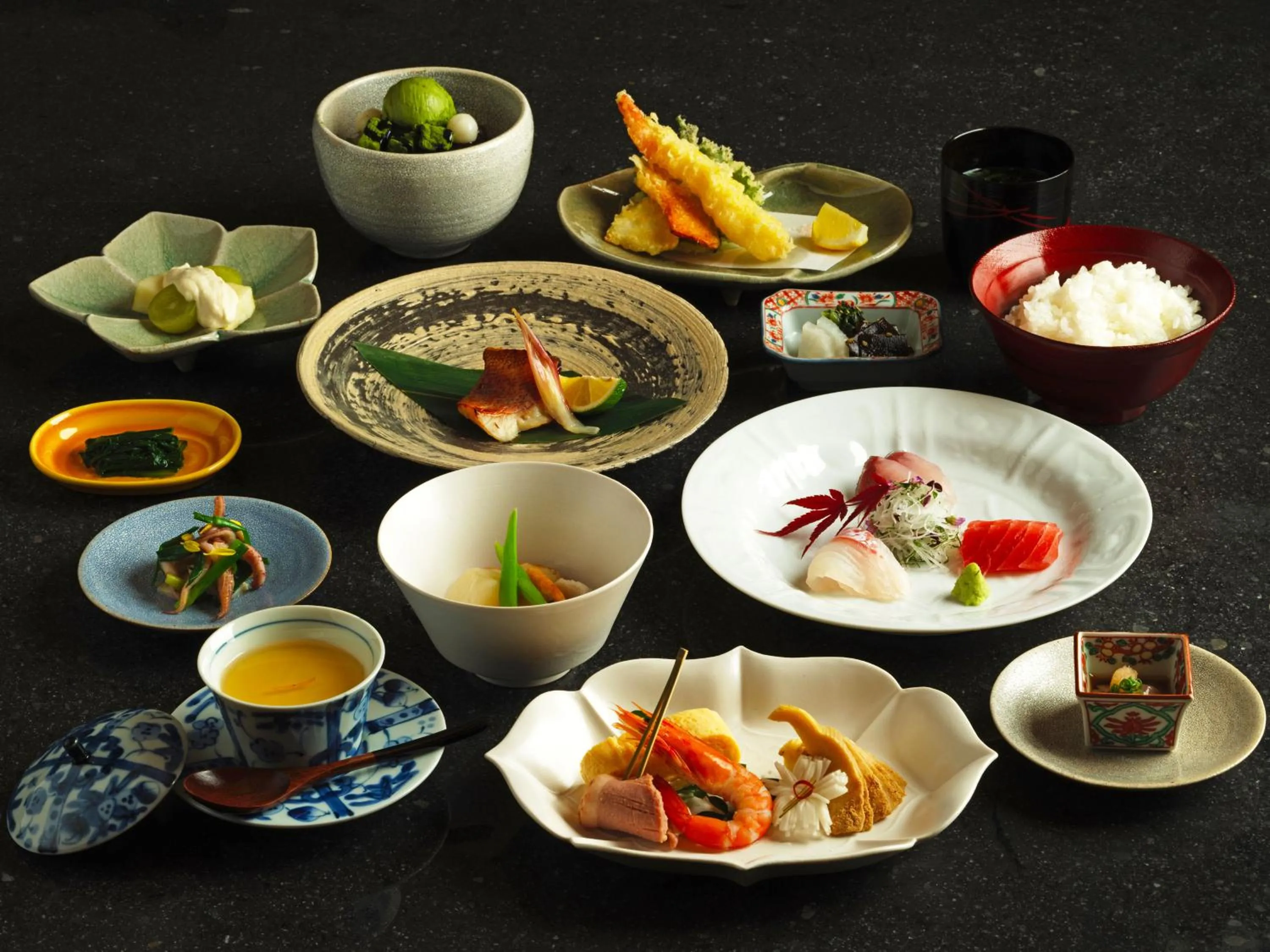 Food in Kumamoto Hotel Castle