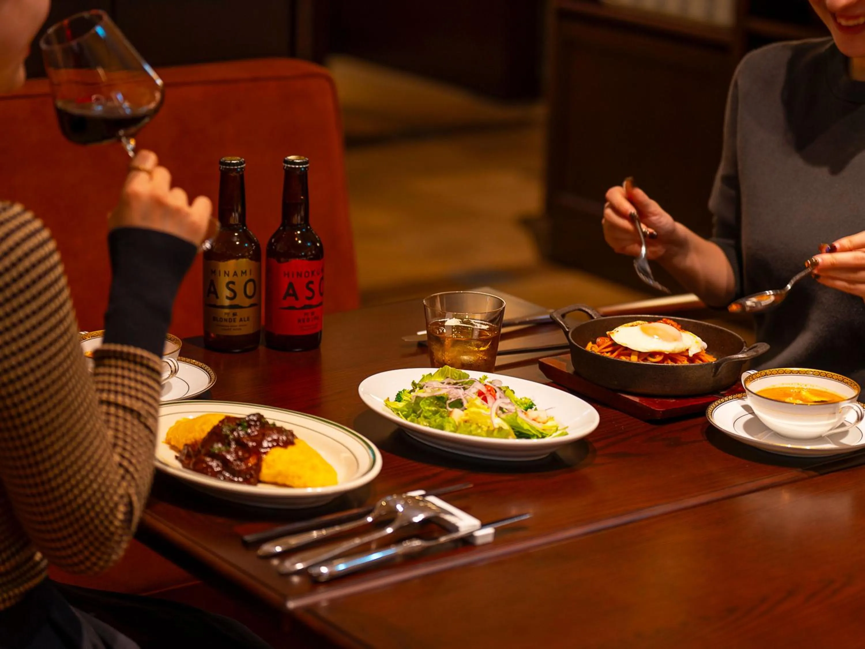 Dinner in Kumamoto Hotel Castle