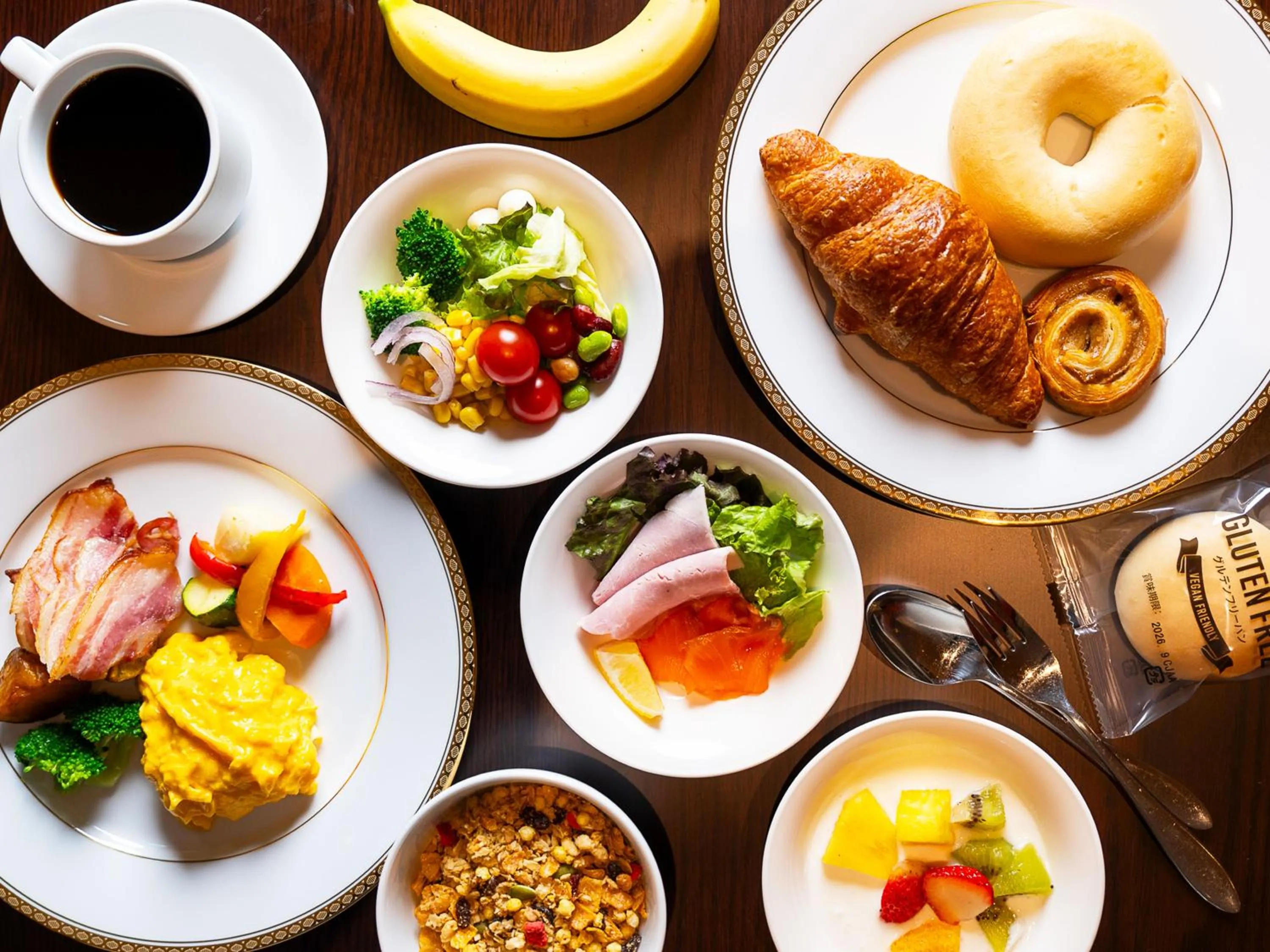 Breakfast in Kumamoto Hotel Castle