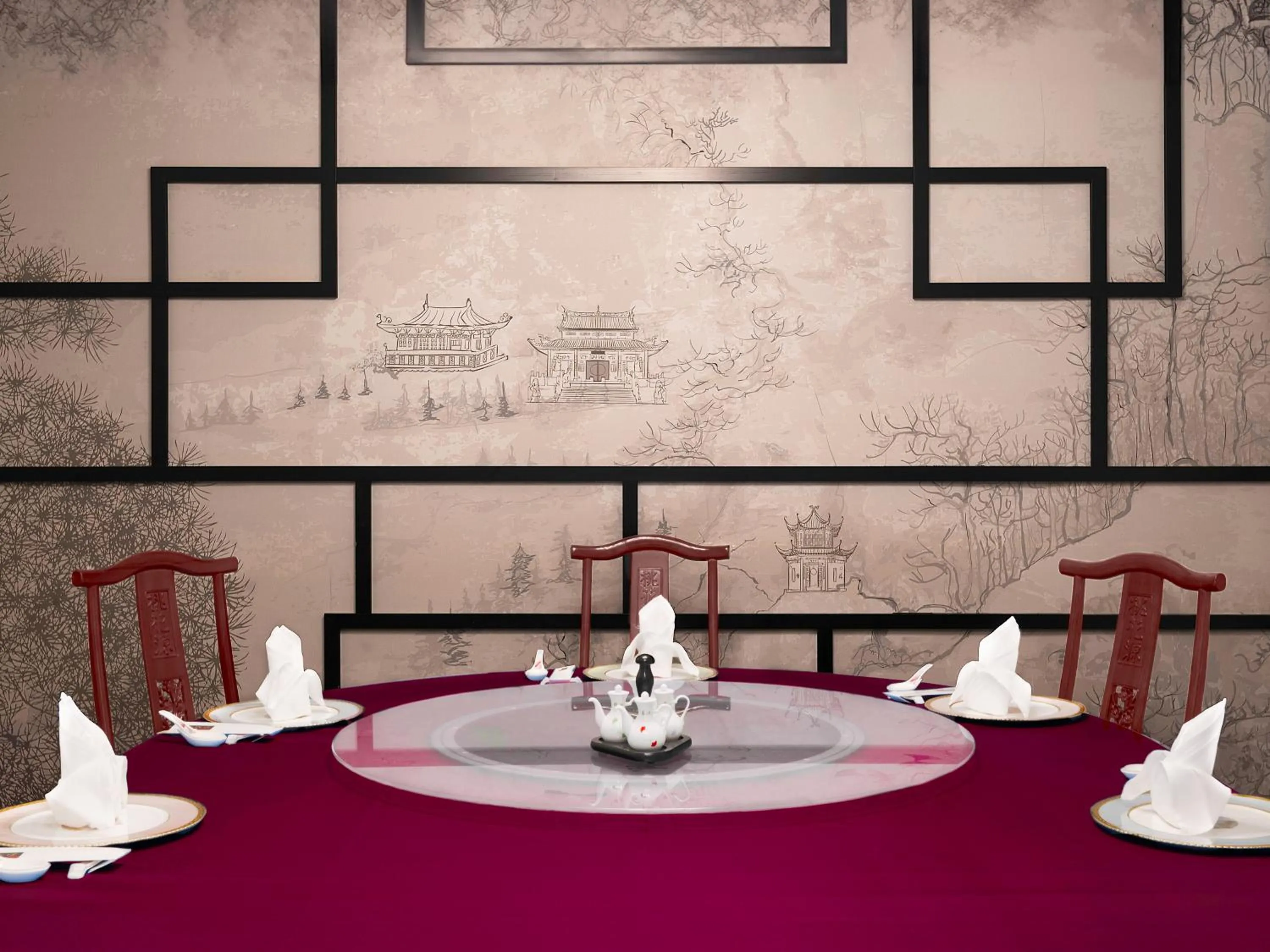 Restaurant/places to eat in Kumamoto Hotel Castle