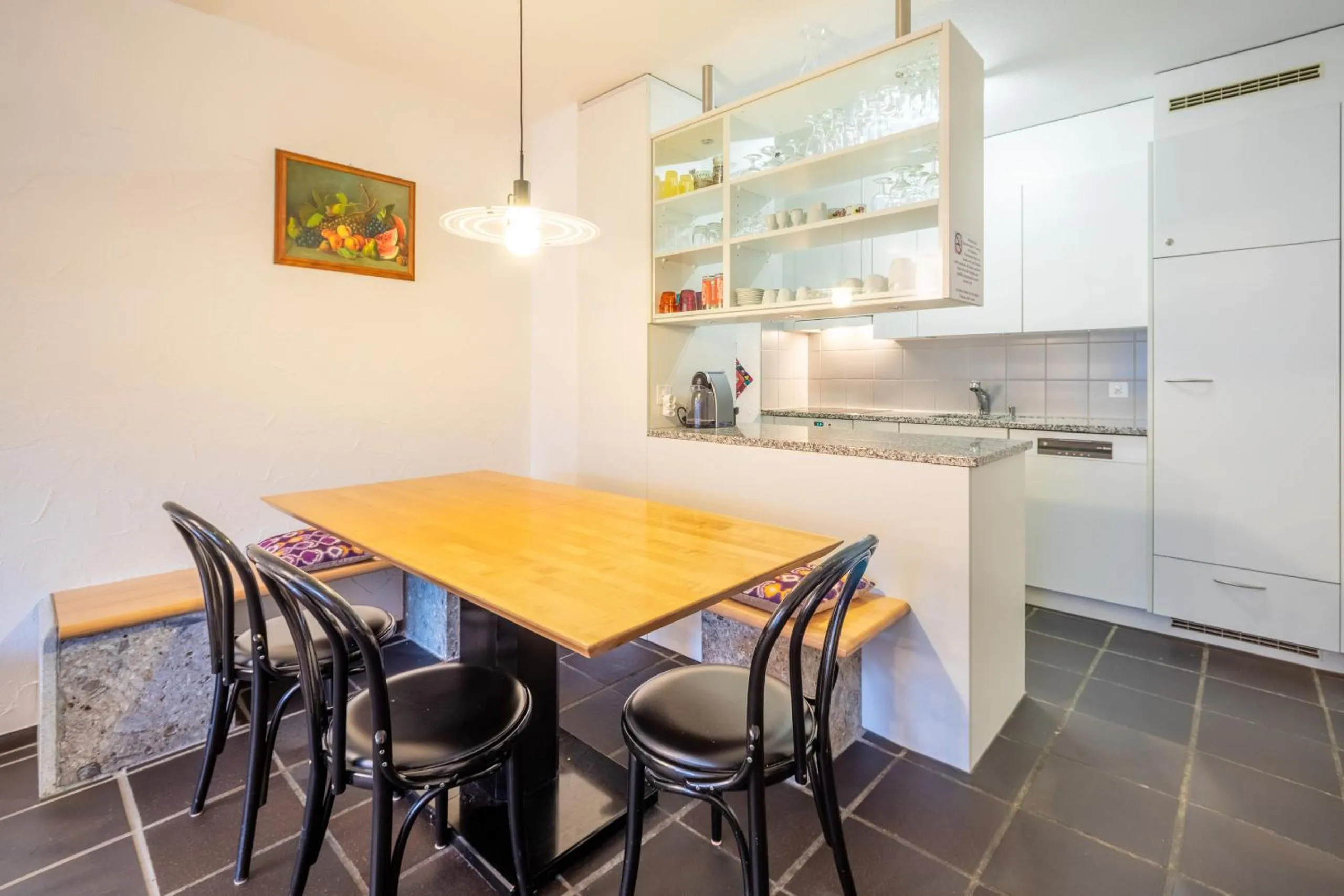 Dining area in LAAX Homes Val Signina 3-5