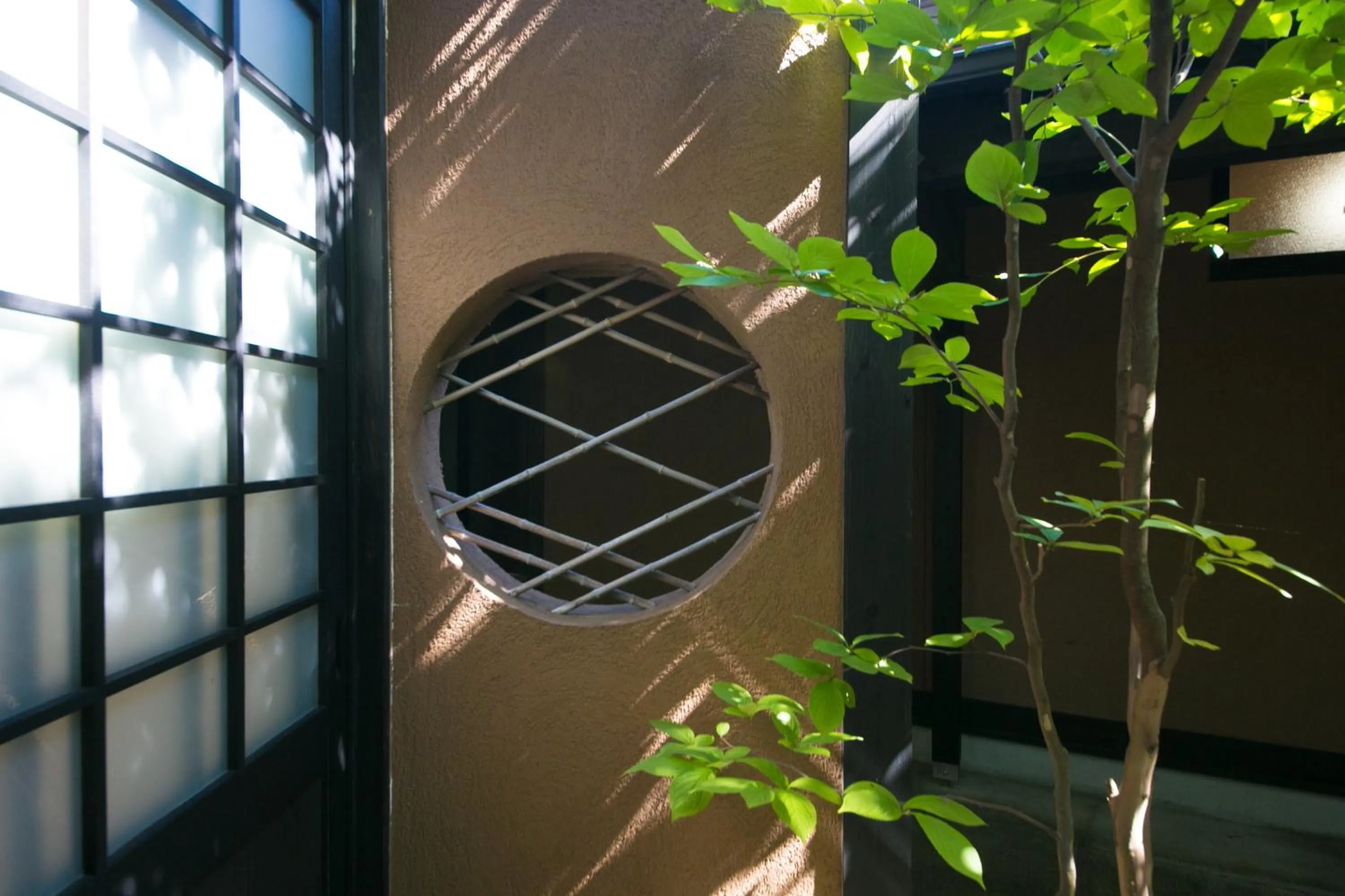 Decorative detail in Yufuin Kaze no Mori