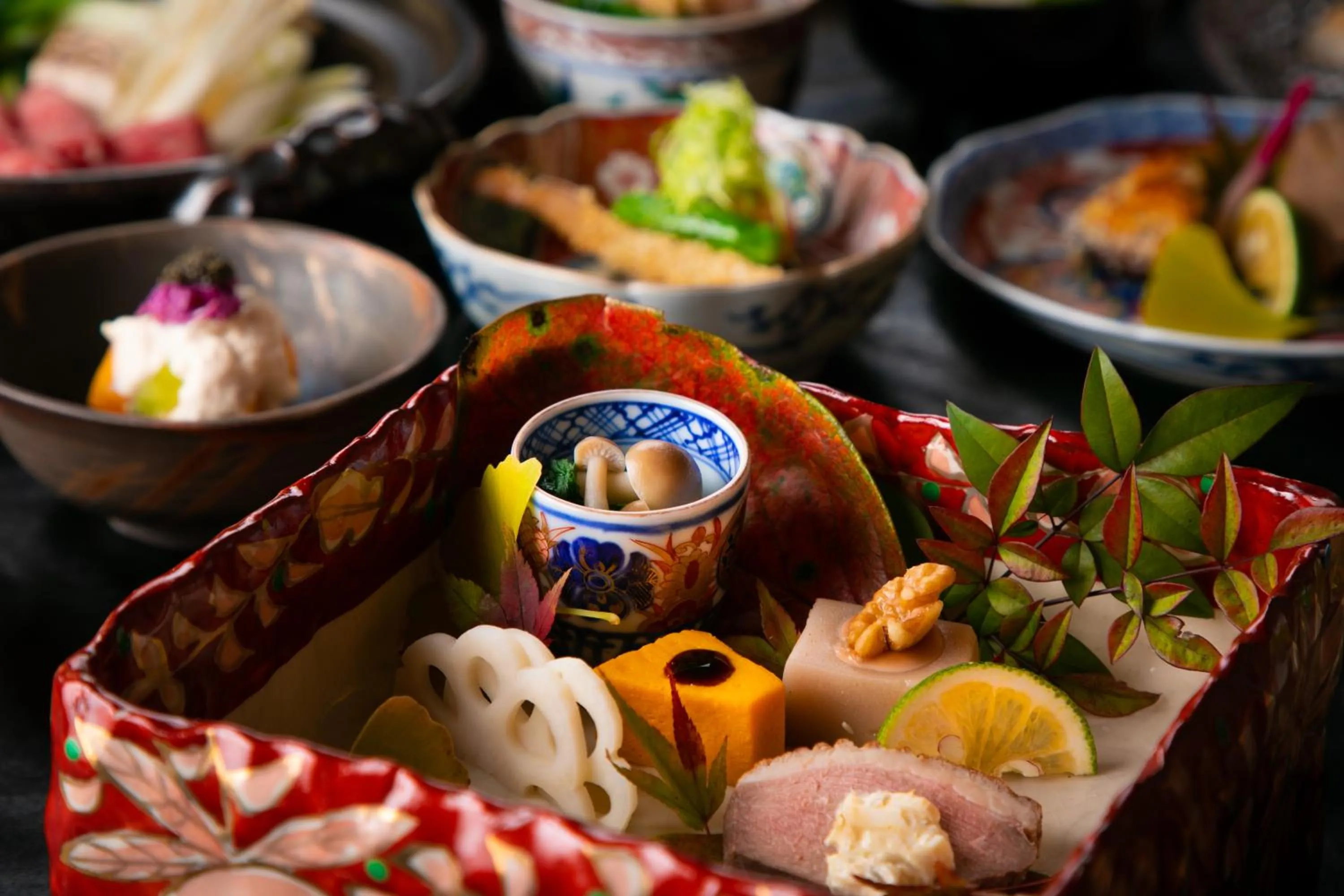 Food in Yufuin Kaze no Mori