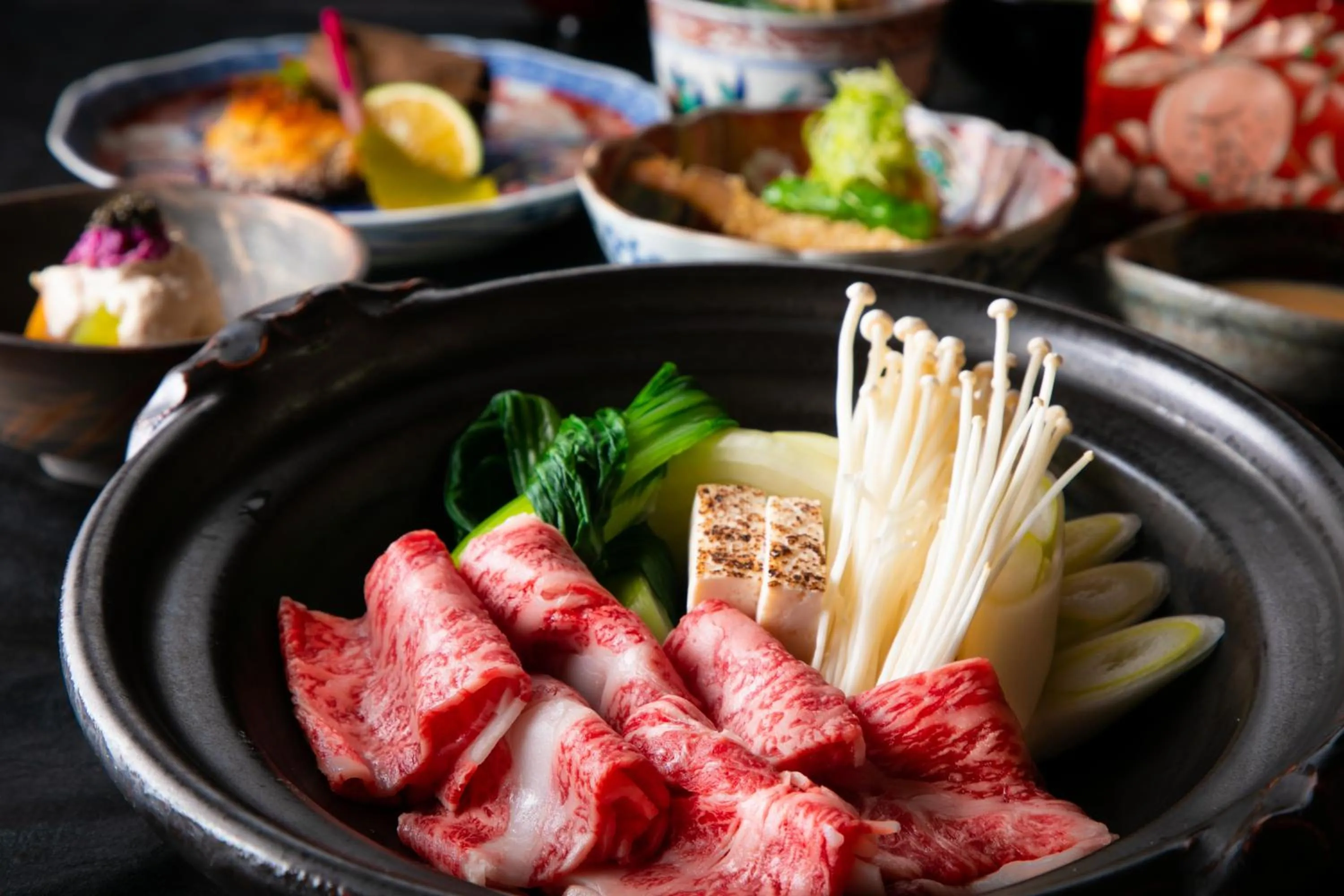 Food in Yufuin Kaze no Mori